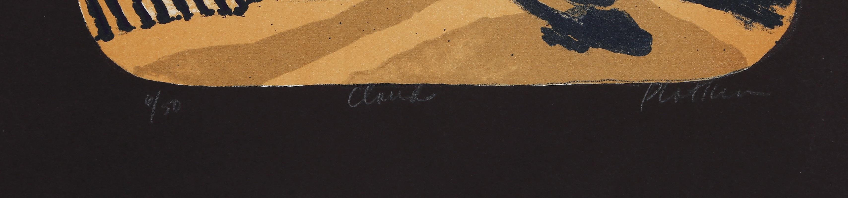 Wolke, moderne Lithographie von Linda Plotkin im Angebot 3