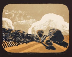 Cloud, Modern Lithograph by Linda Plotkin