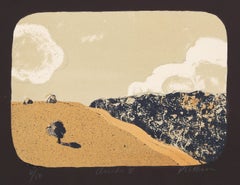 Clouds II, Modern Lithograph by Linda Plotkin