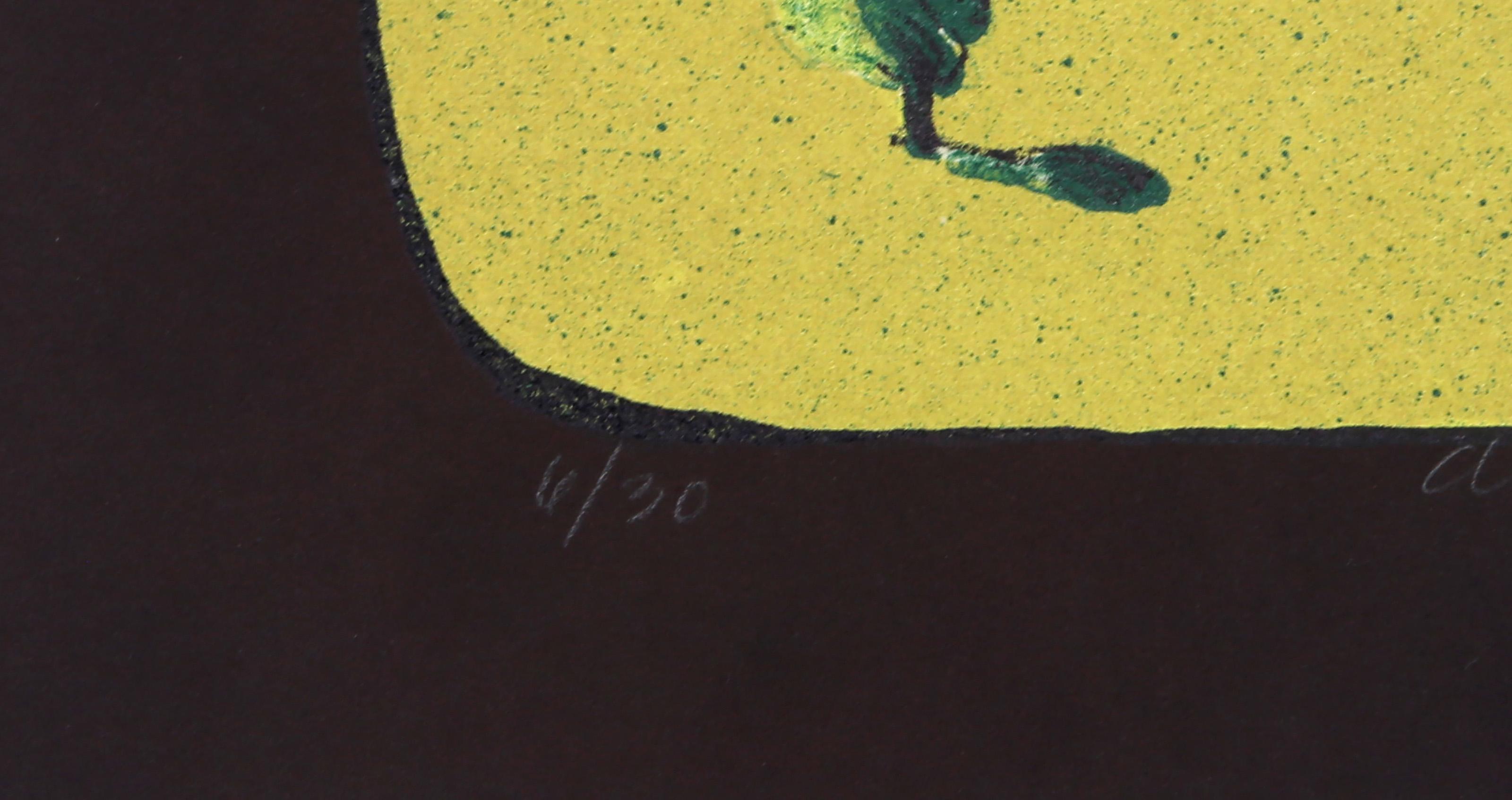 Clouds III, Modern Lithograph by Linda Plotkin For Sale 2