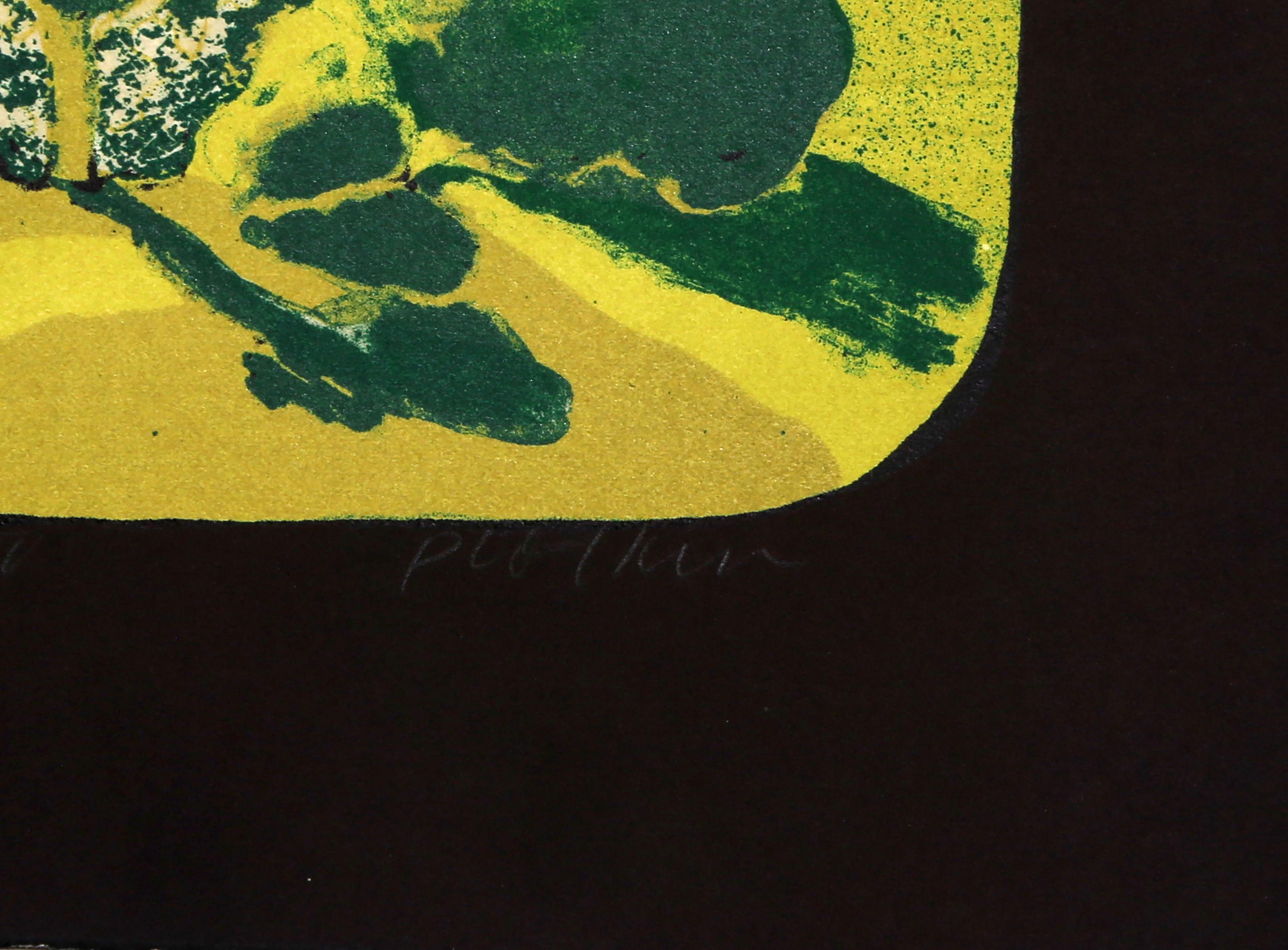 Clouds IV, Modern Lithograph by Linda Plotkin For Sale 3