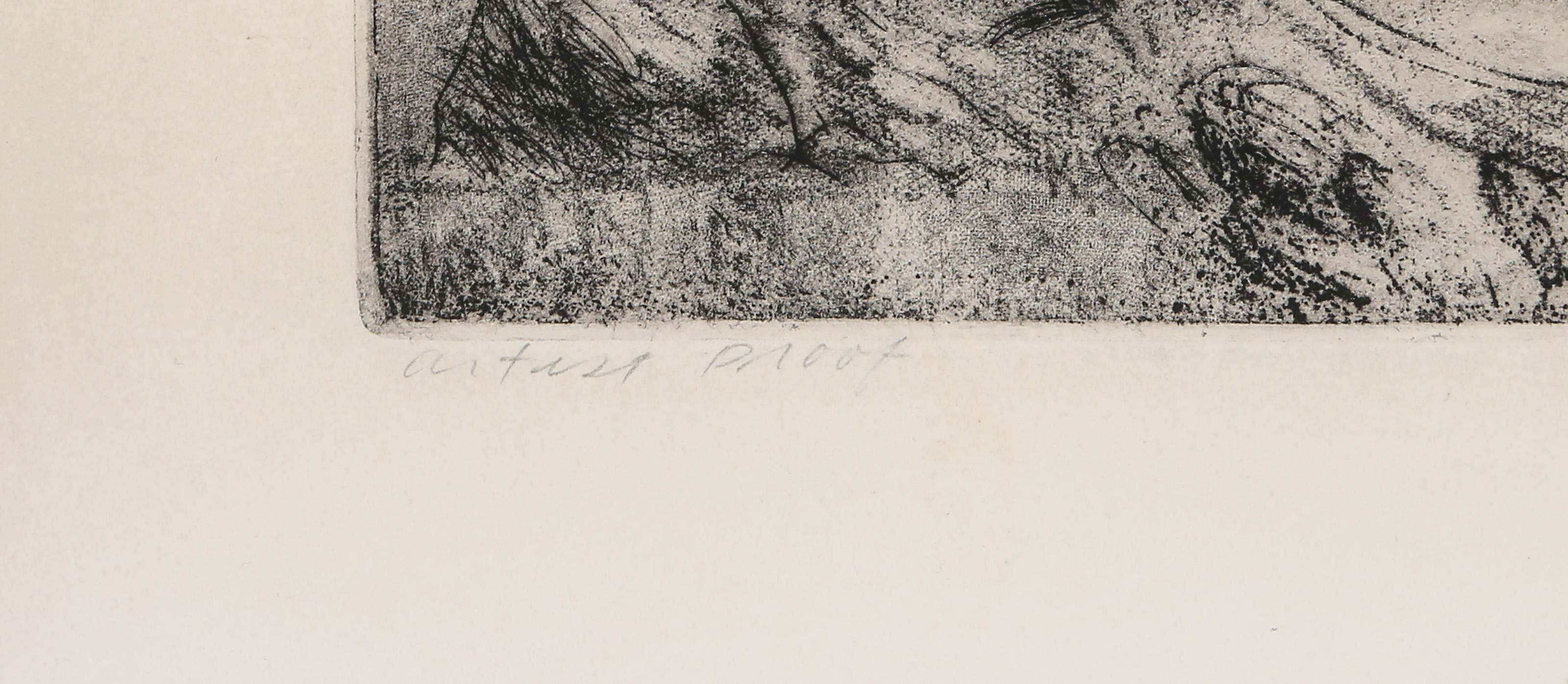 Costa Secca, Modern Etching by Linda Plotkin For Sale 2