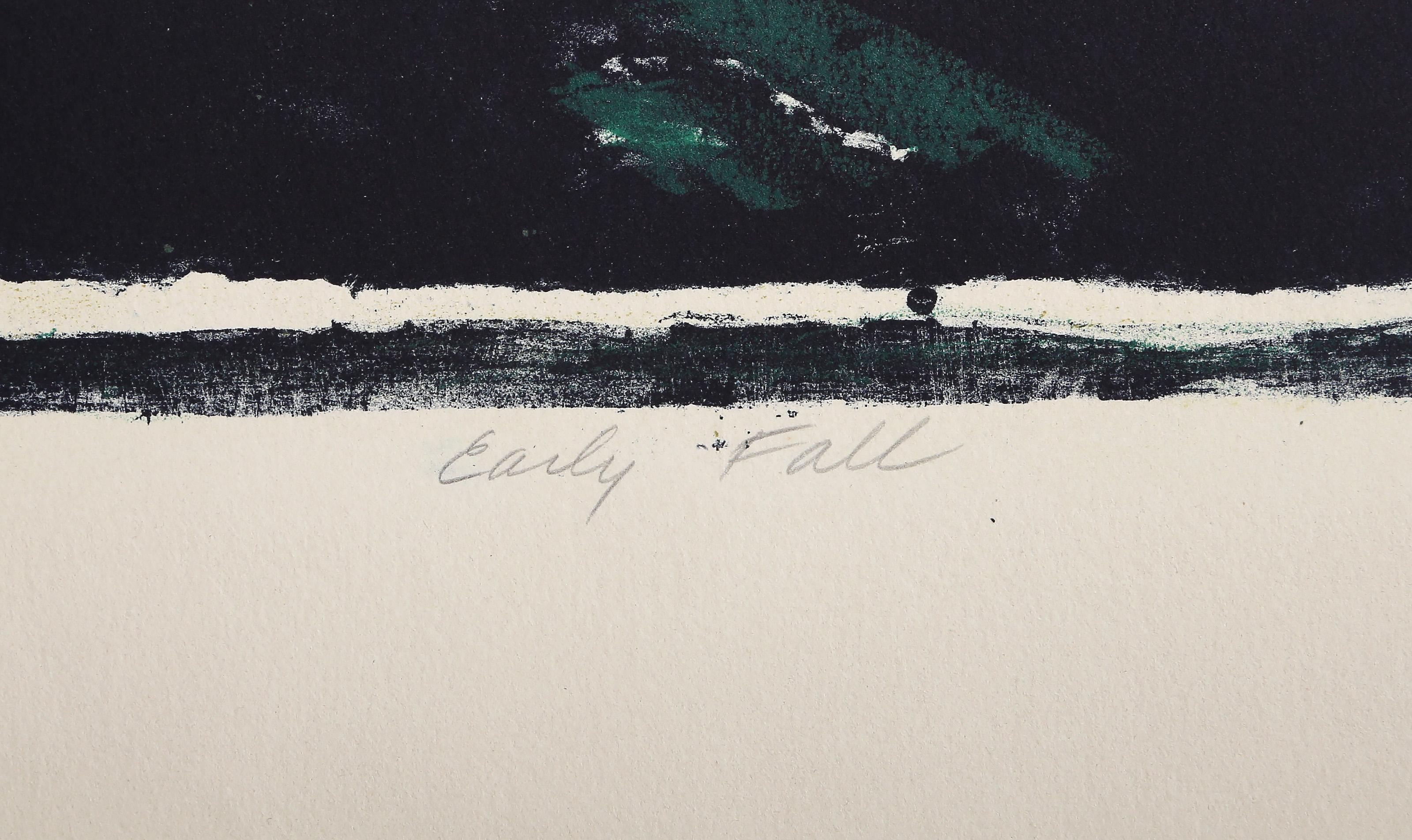 Early Fall, Modern Lithograph by Linda Plotkin For Sale 4