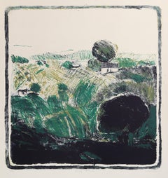 Early Fall, Modern Lithograph by Linda Plotkin