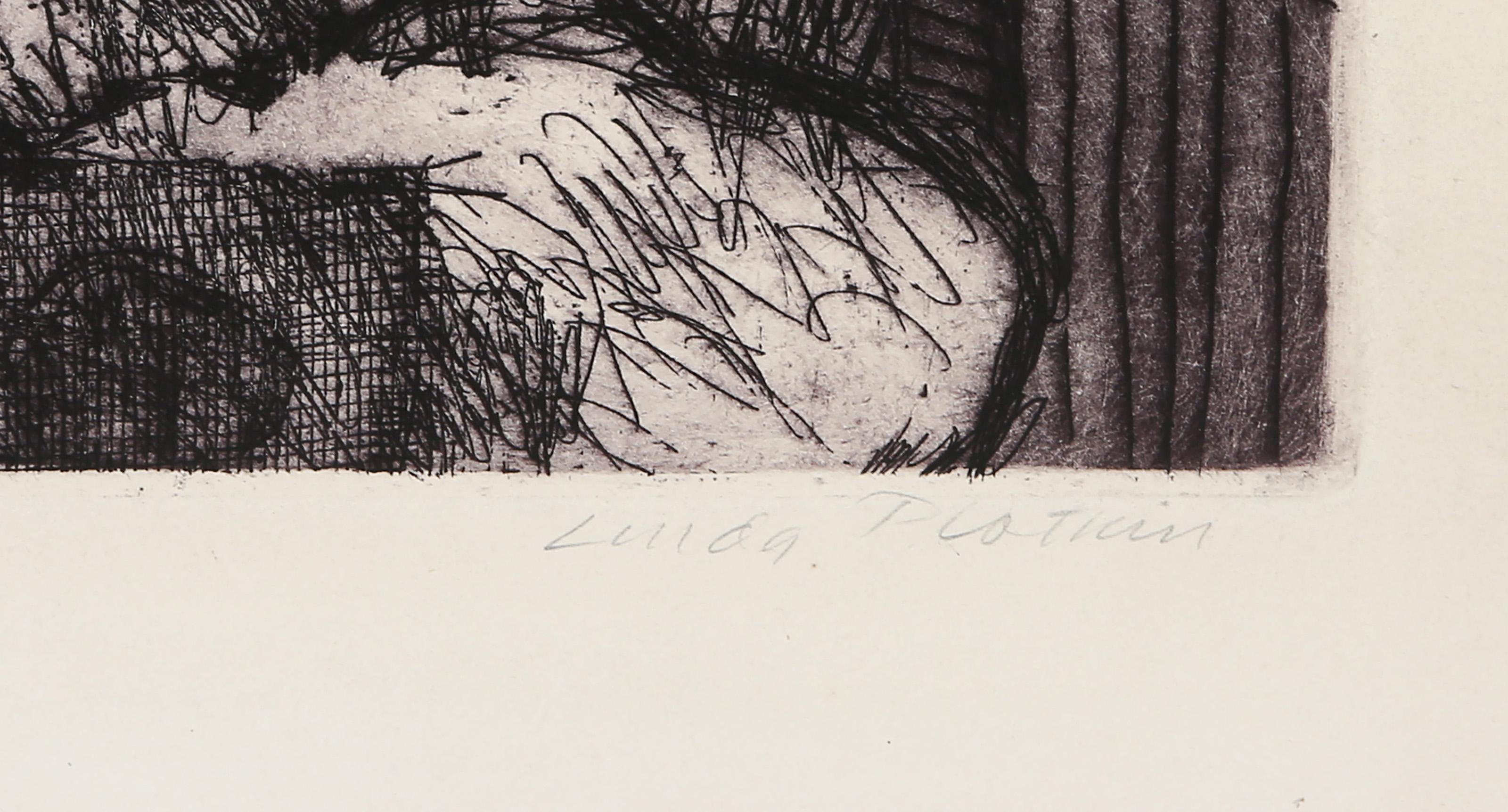 Fiesole, Modern Etching by Linda Plotkin For Sale 3