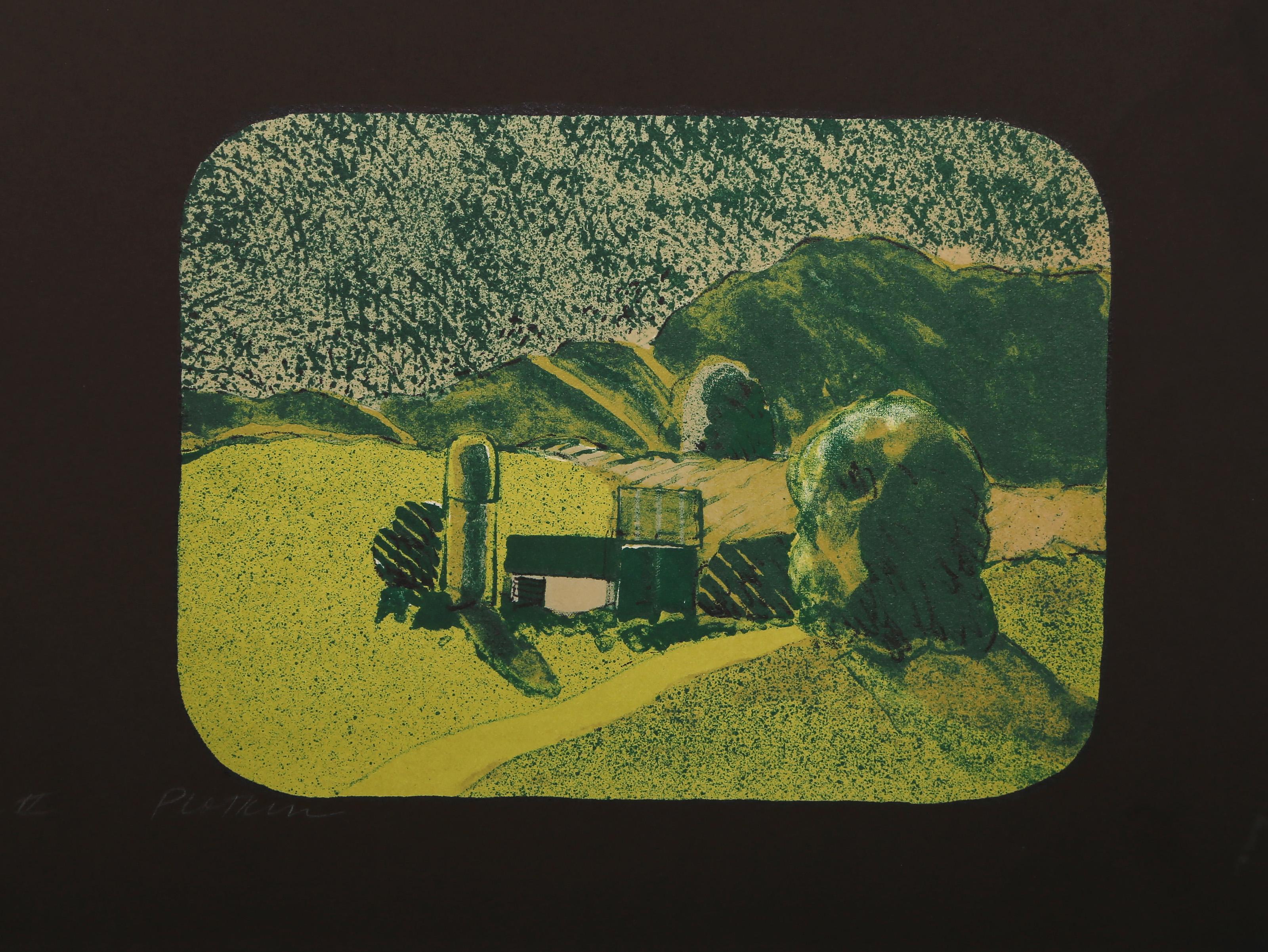 Four Views II, Modern Screenprint by Linda Plotkin For Sale 2