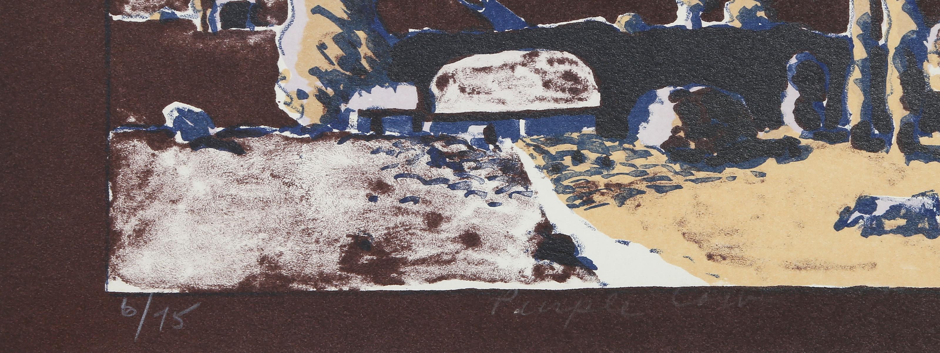 Purple Cow, Modern Screenprint by Linda Plotkin For Sale 3