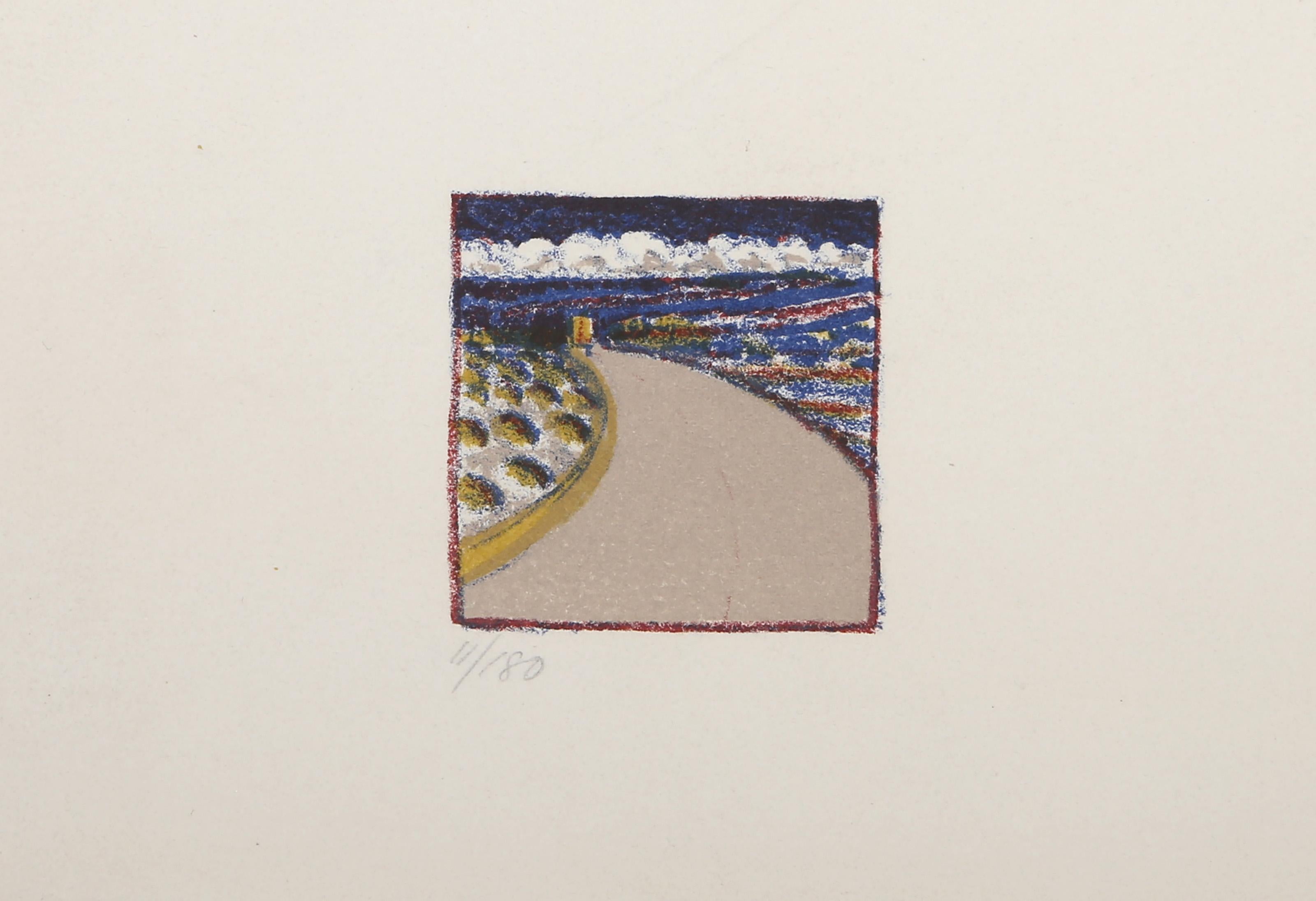 Route 180, Modern Lithograph by Linda Plotkin For Sale 2