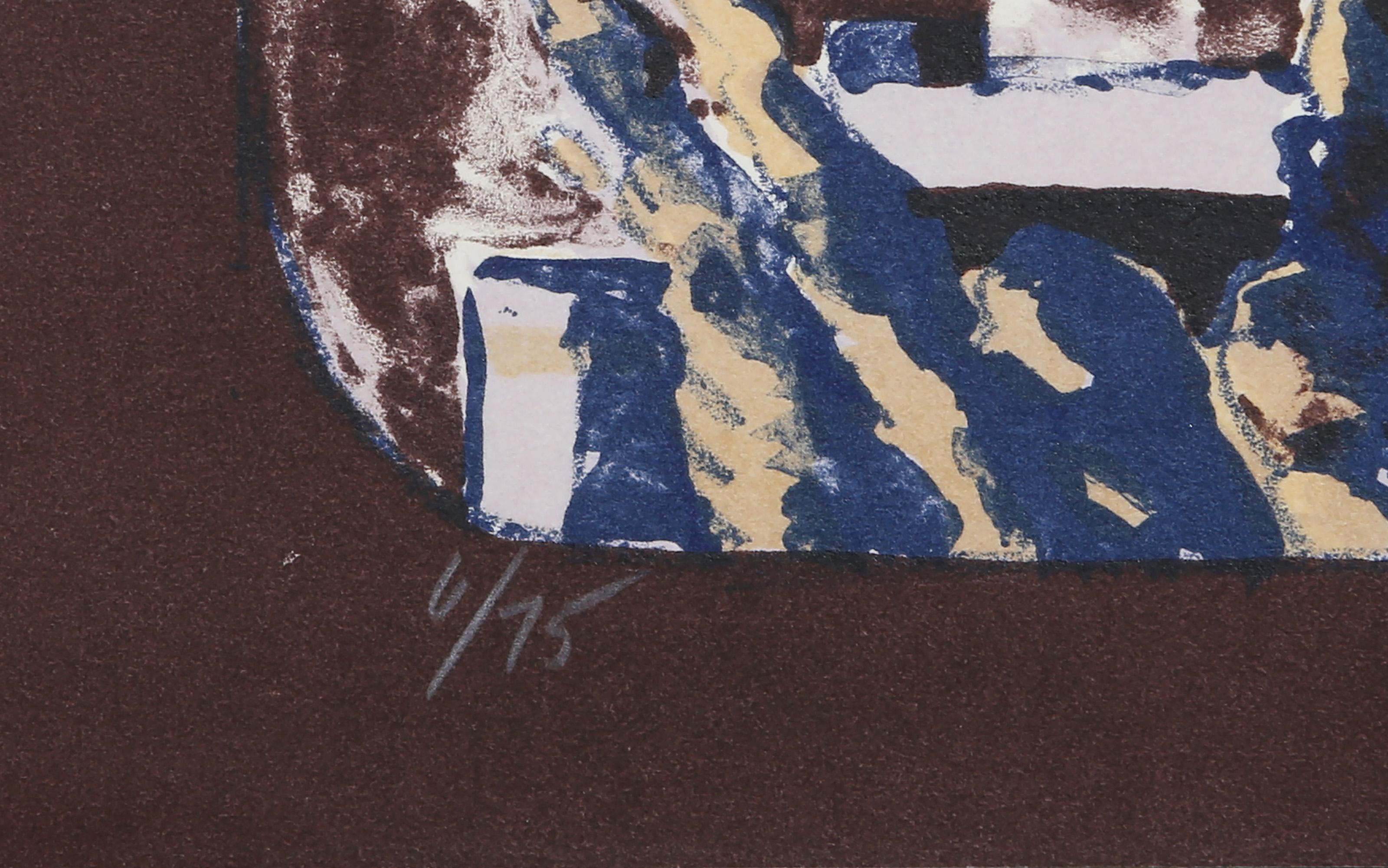 Ruta 45, litografía moderna de Linda Plotkin en venta 2