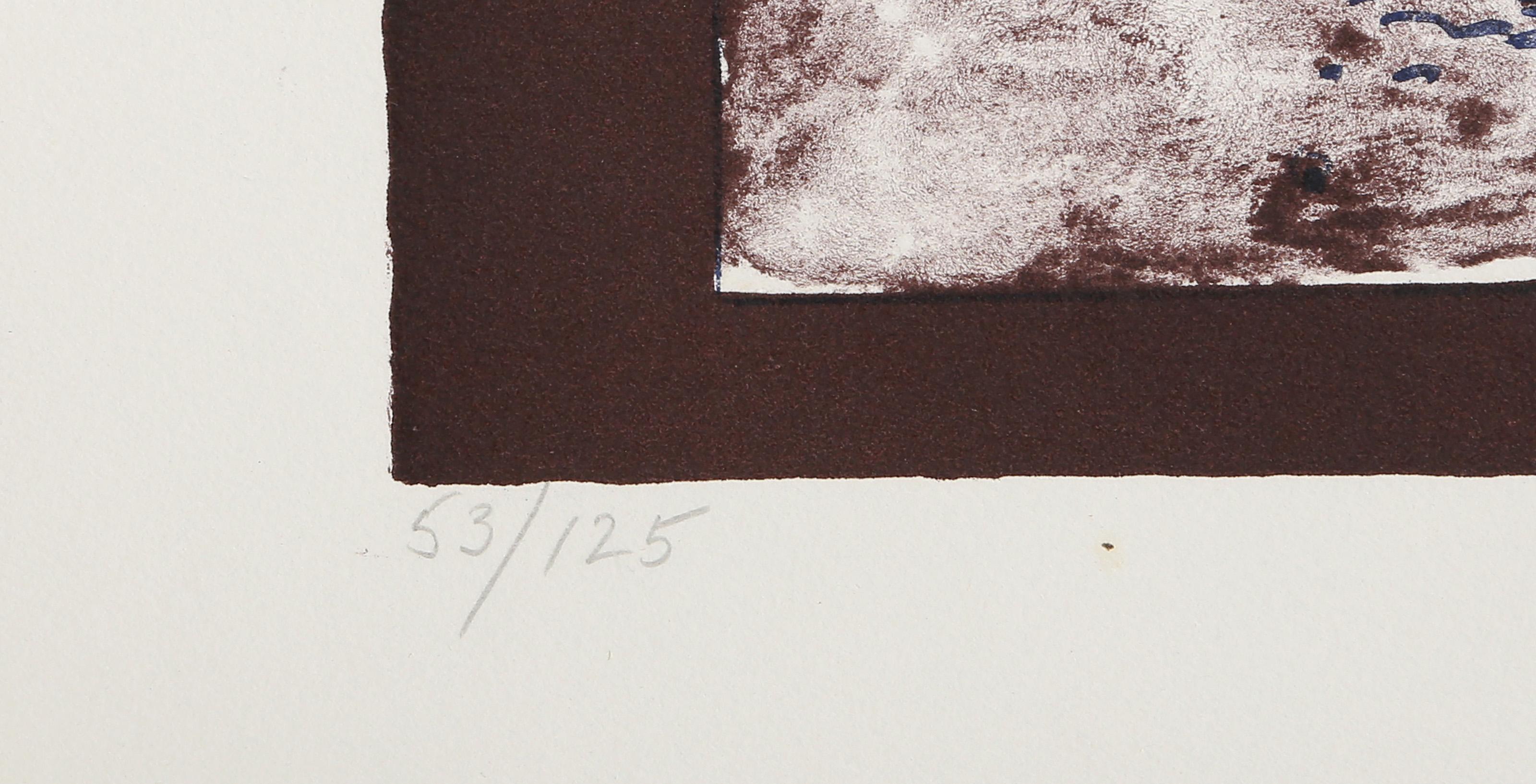 Shapes of Landscape, Modern Lithograph by Linda Plotkin For Sale 2