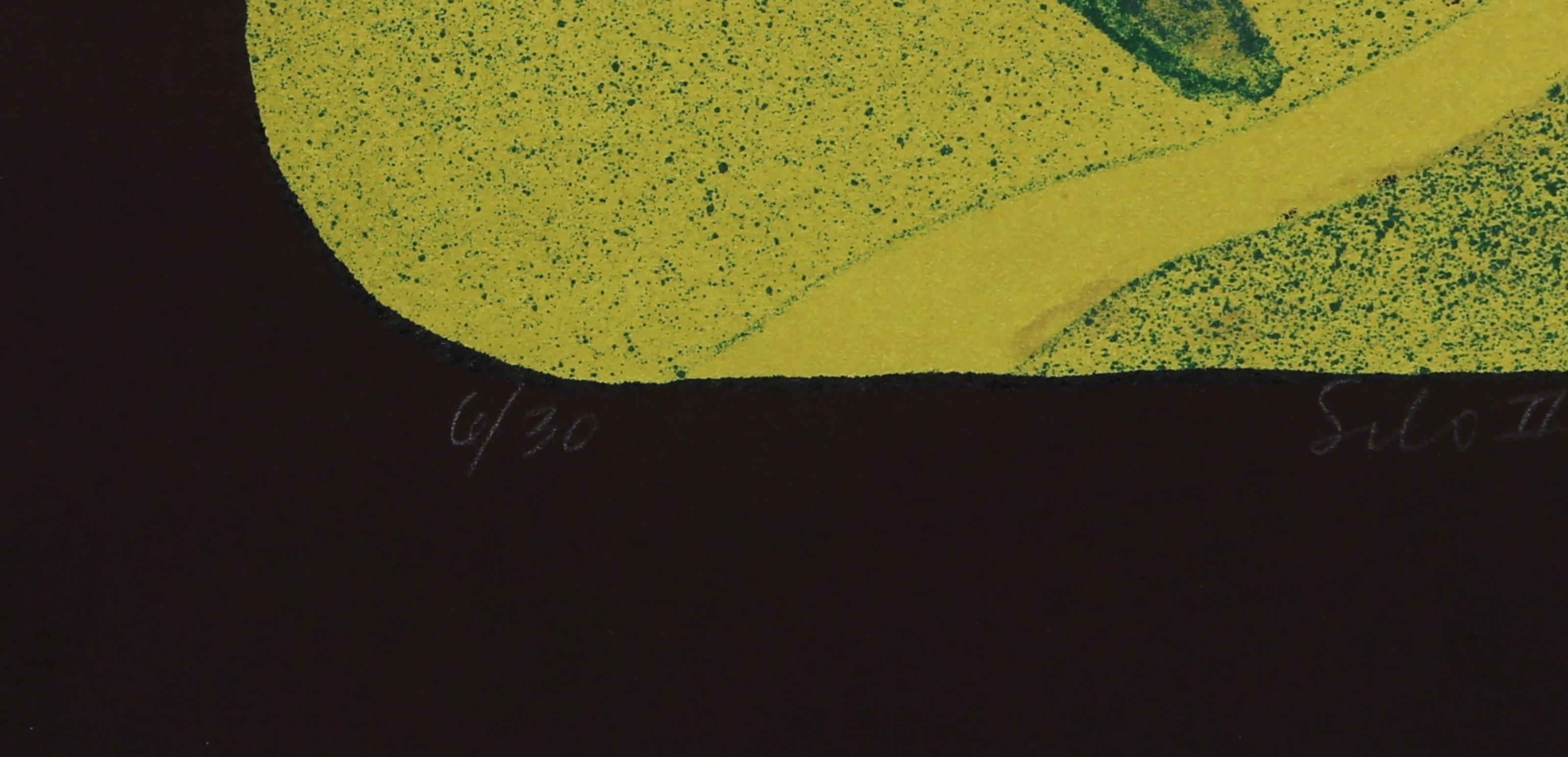 Silo II, Modern Lithograph by Linda Plotkin For Sale 2