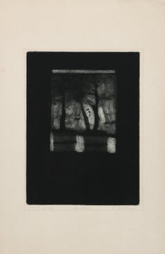 Window, Modern Etching by Linda Plotkin