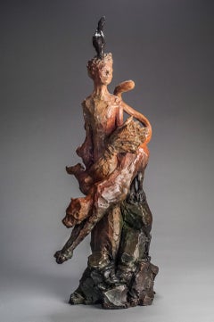 "Madre Tierra" (2016) Por Linda Prokop, Escultura original de bronce