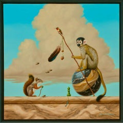 Singe écureuil et Allen