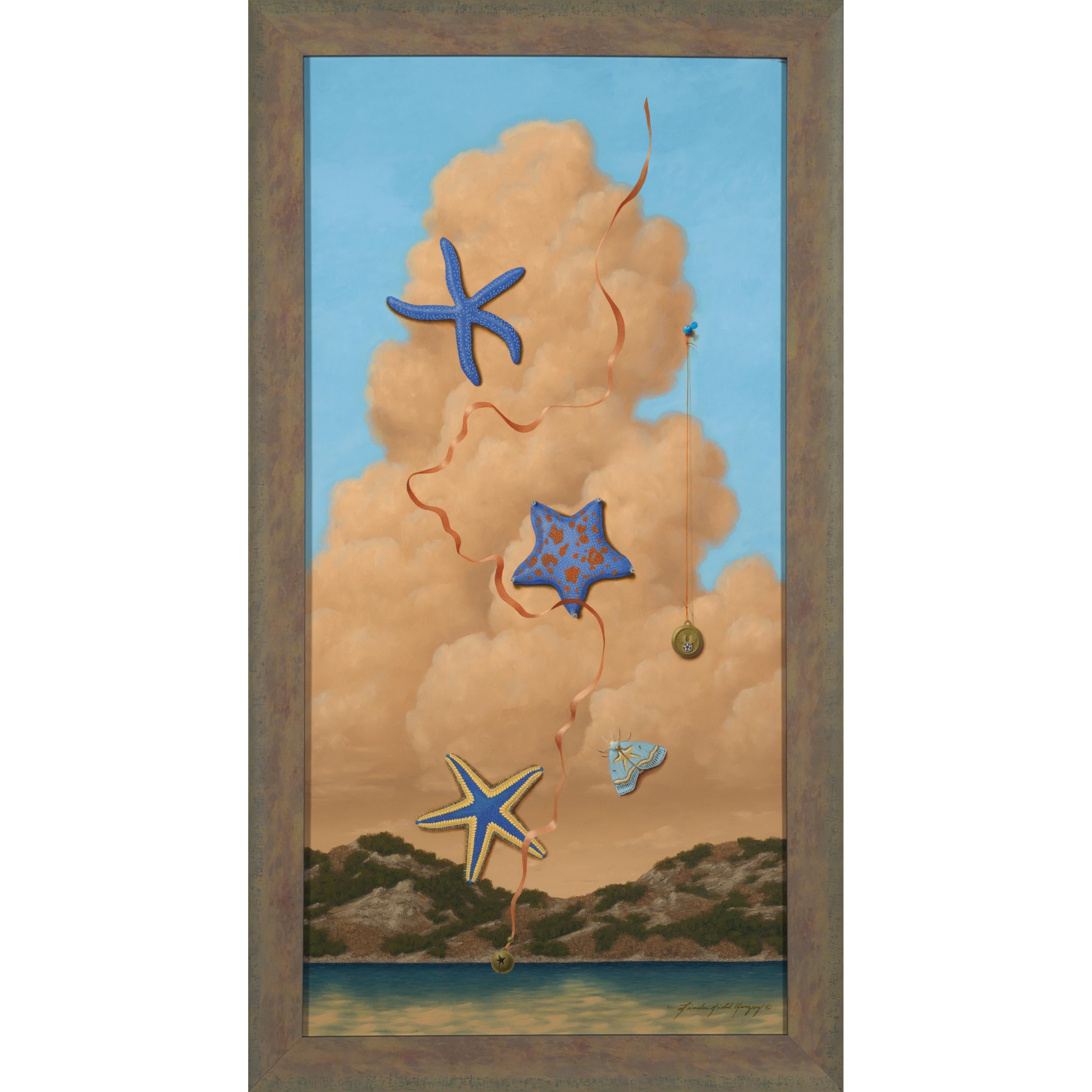 Linda Ridd Herzog Animal Painting - Stars in the Sky 
