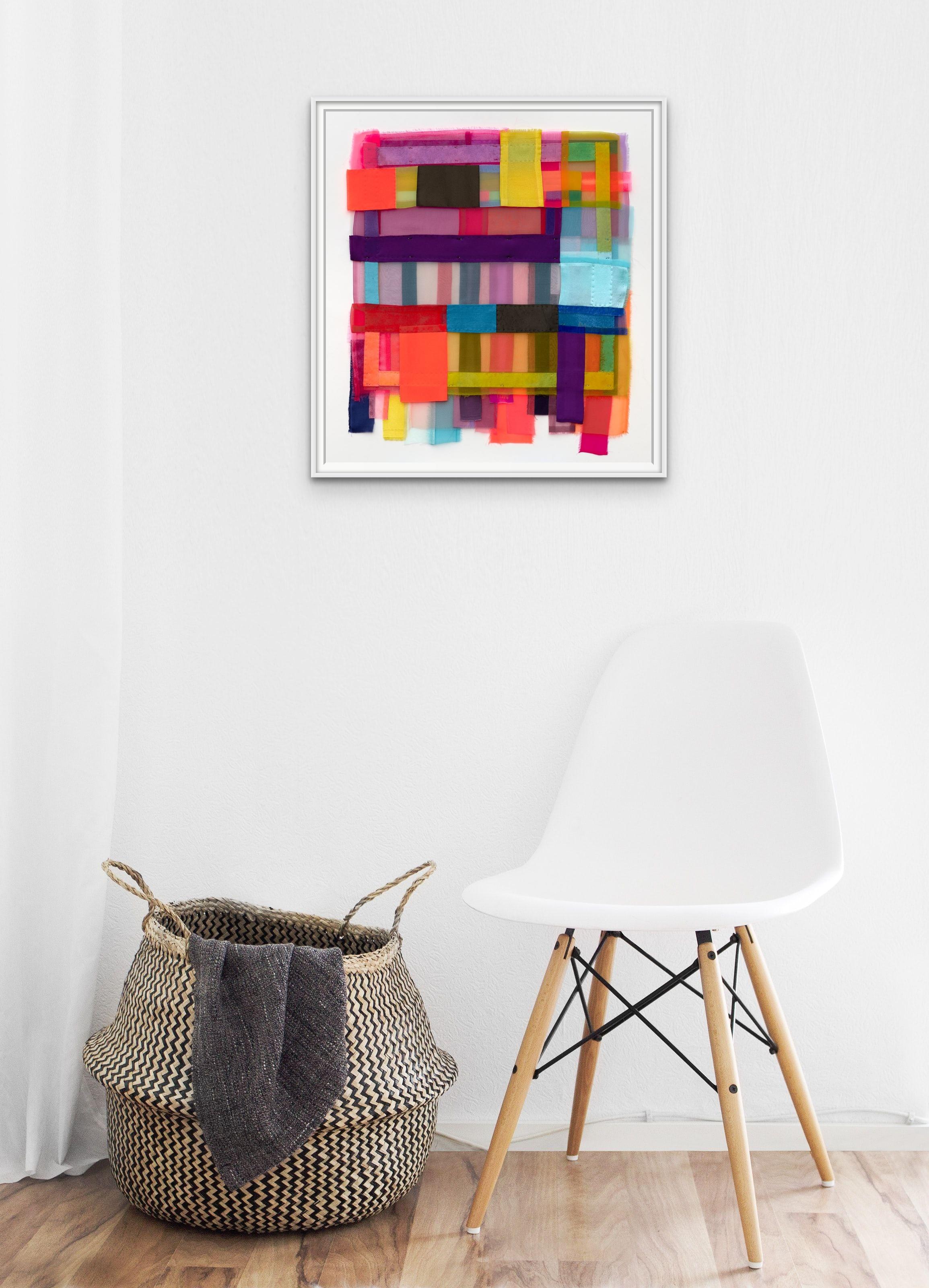 Mix, colorful, abstract collage  For Sale 1