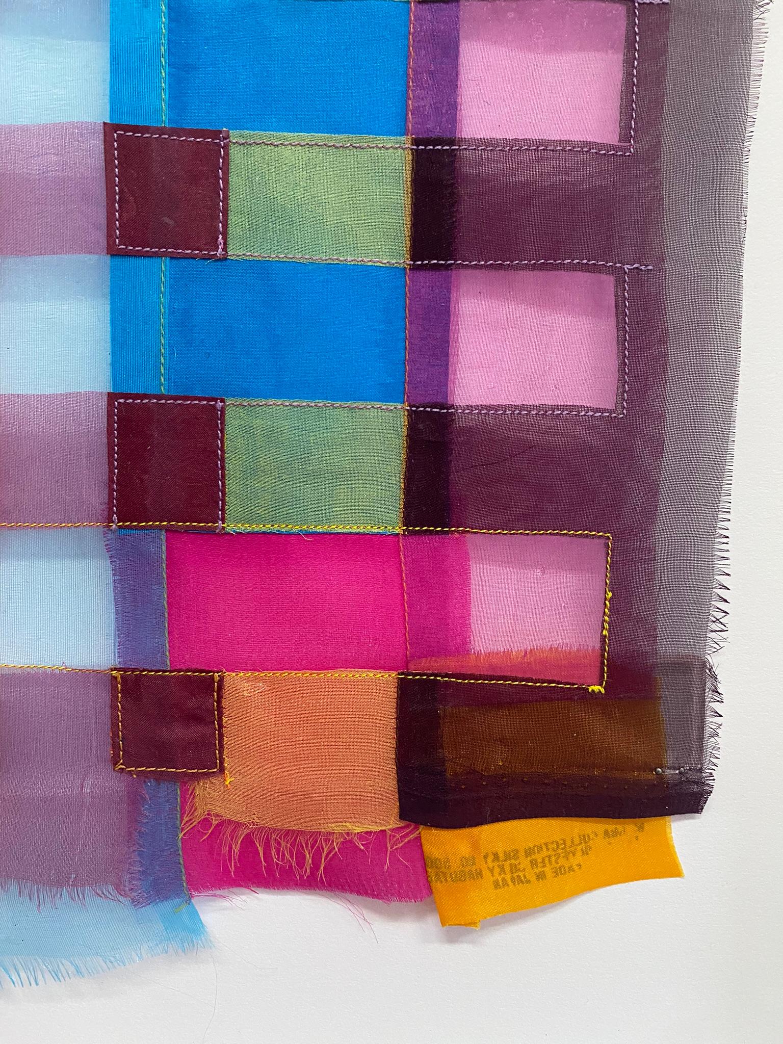 Untitled (0382), colorful abstract fabric sculpture 6