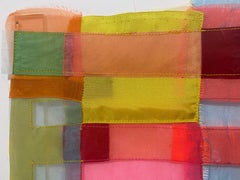 Untitled (0390), colorful abstract fabric sculpture