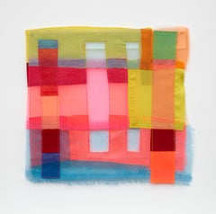 Untitled (0390), colorful abstract fabric sculpture