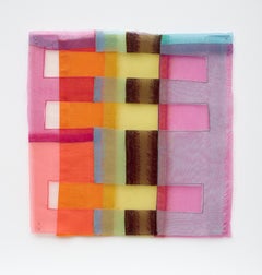 Used Untitled (0396), colorful abstract fabric sculpture