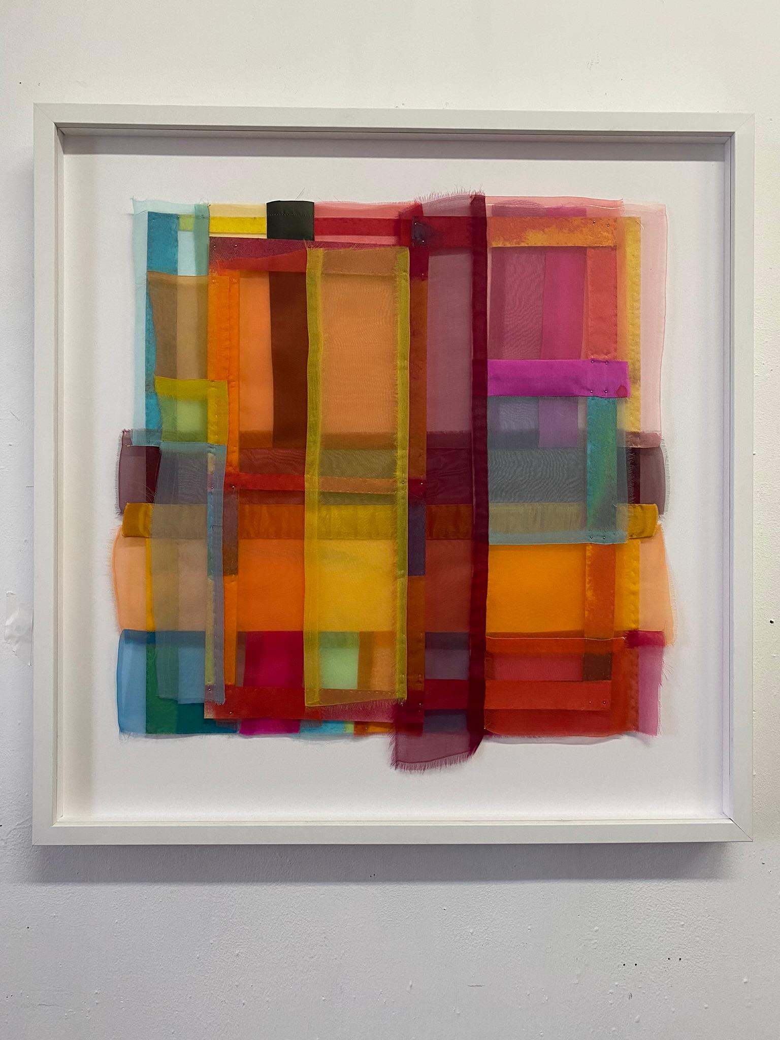 Untitled (0399), colorful, abstract collage For Sale 5