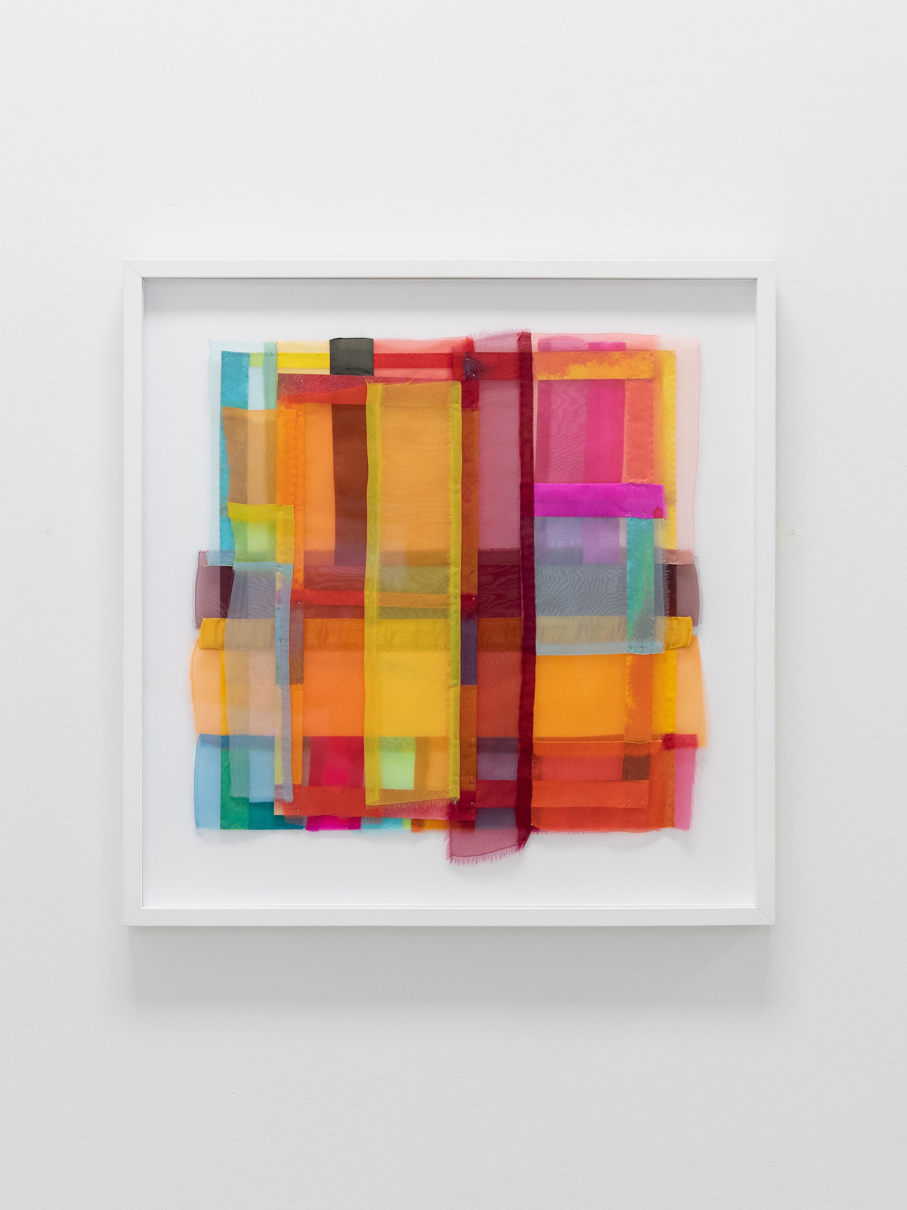 Untitled (0399), colorful, abstract collage  - Sculpture by Linda Schmidt