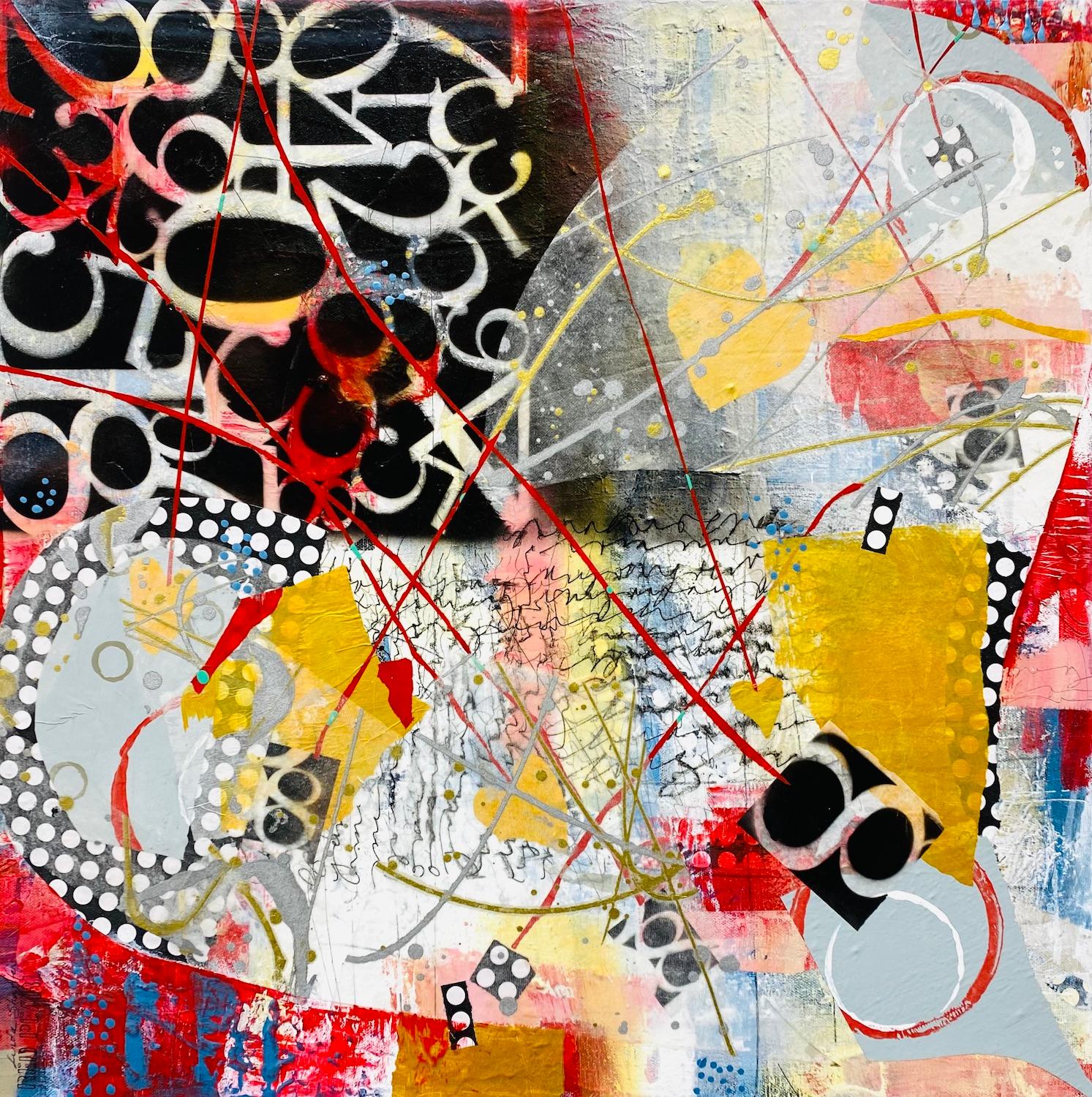 Sempre, Pittura astratta - Mixed Media Art di Linda Shaffer