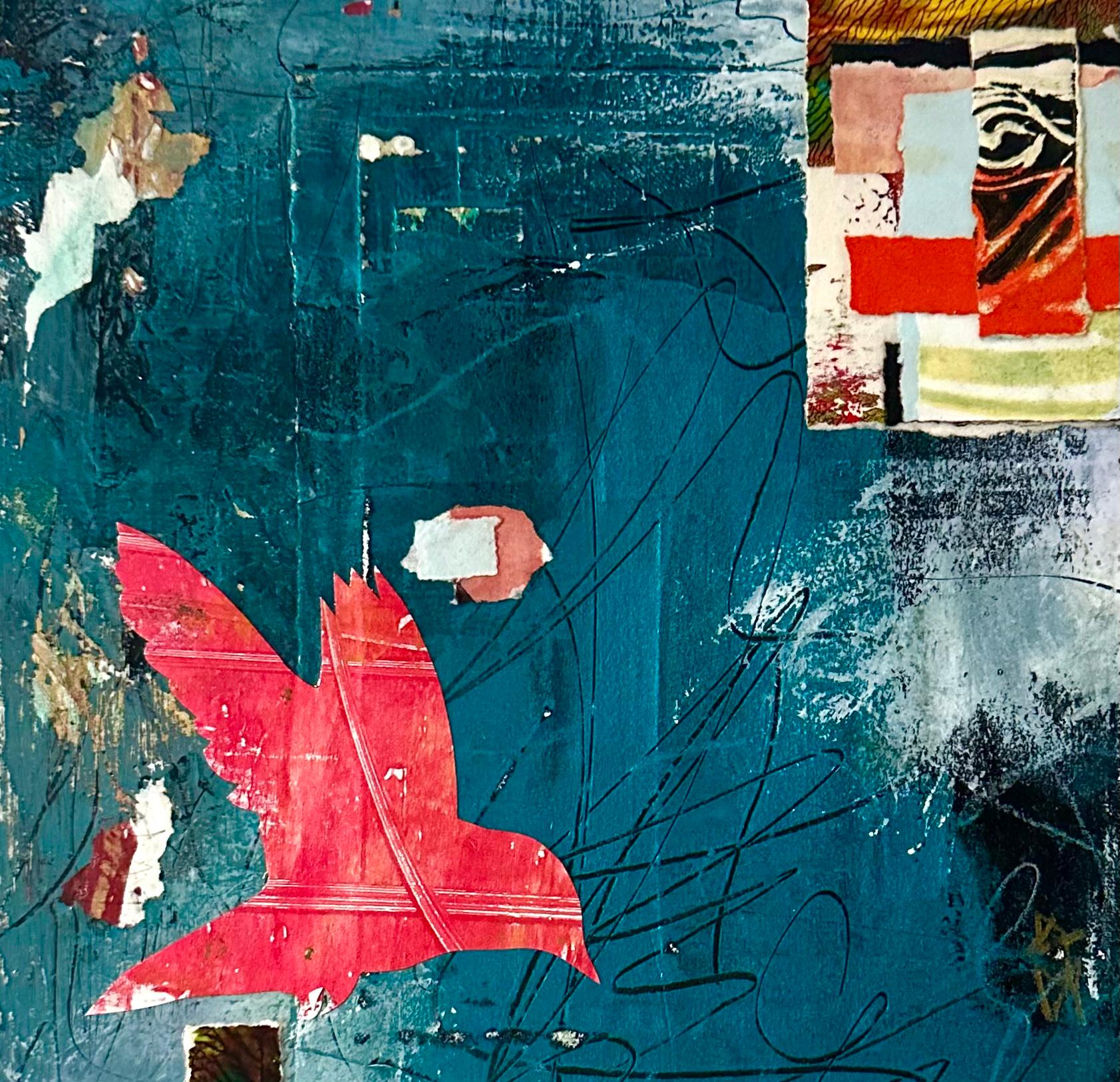 A Light in the Window 2, Abstract Painting im Angebot 1