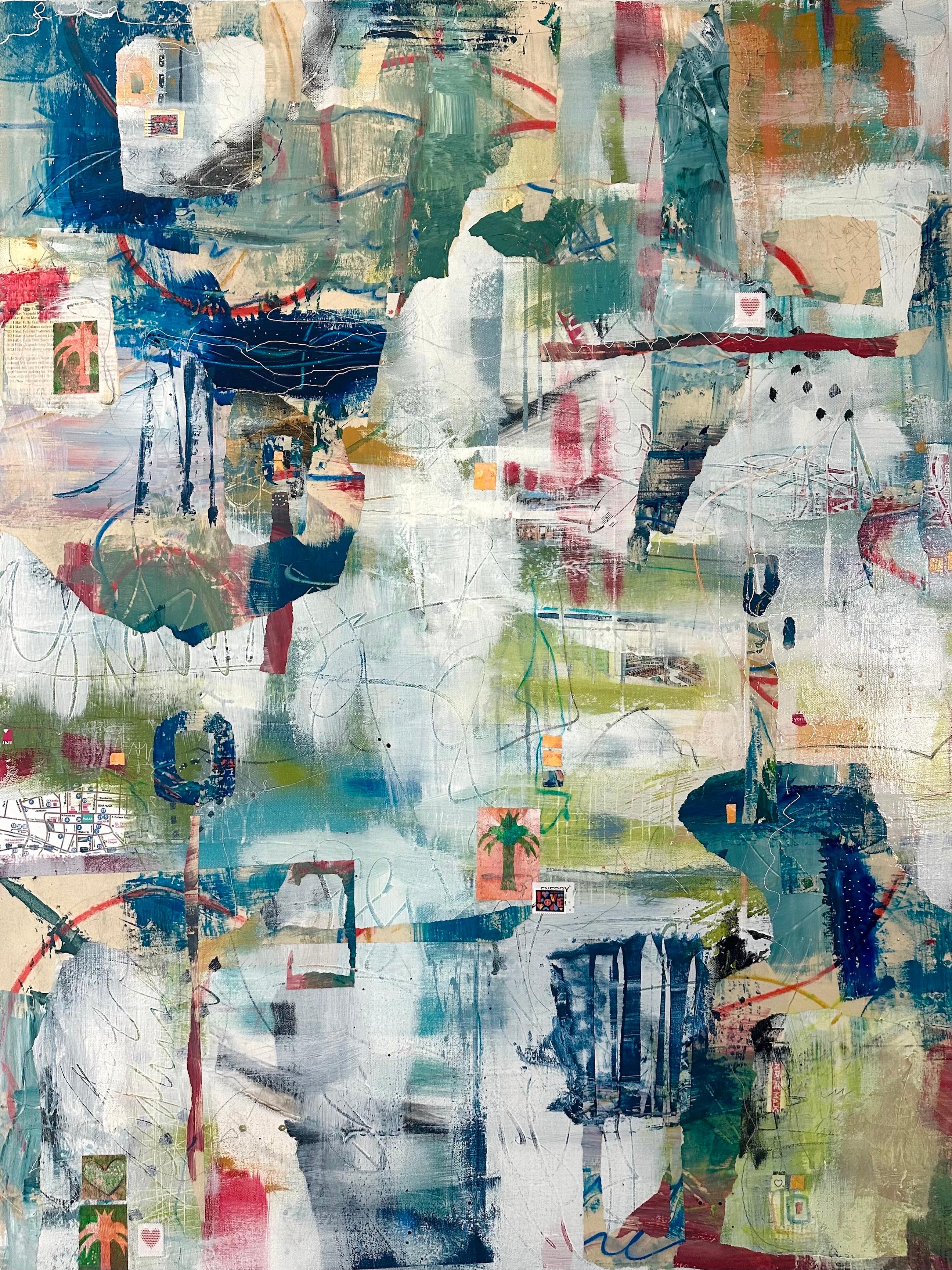 Along the Way, Abstract Painting