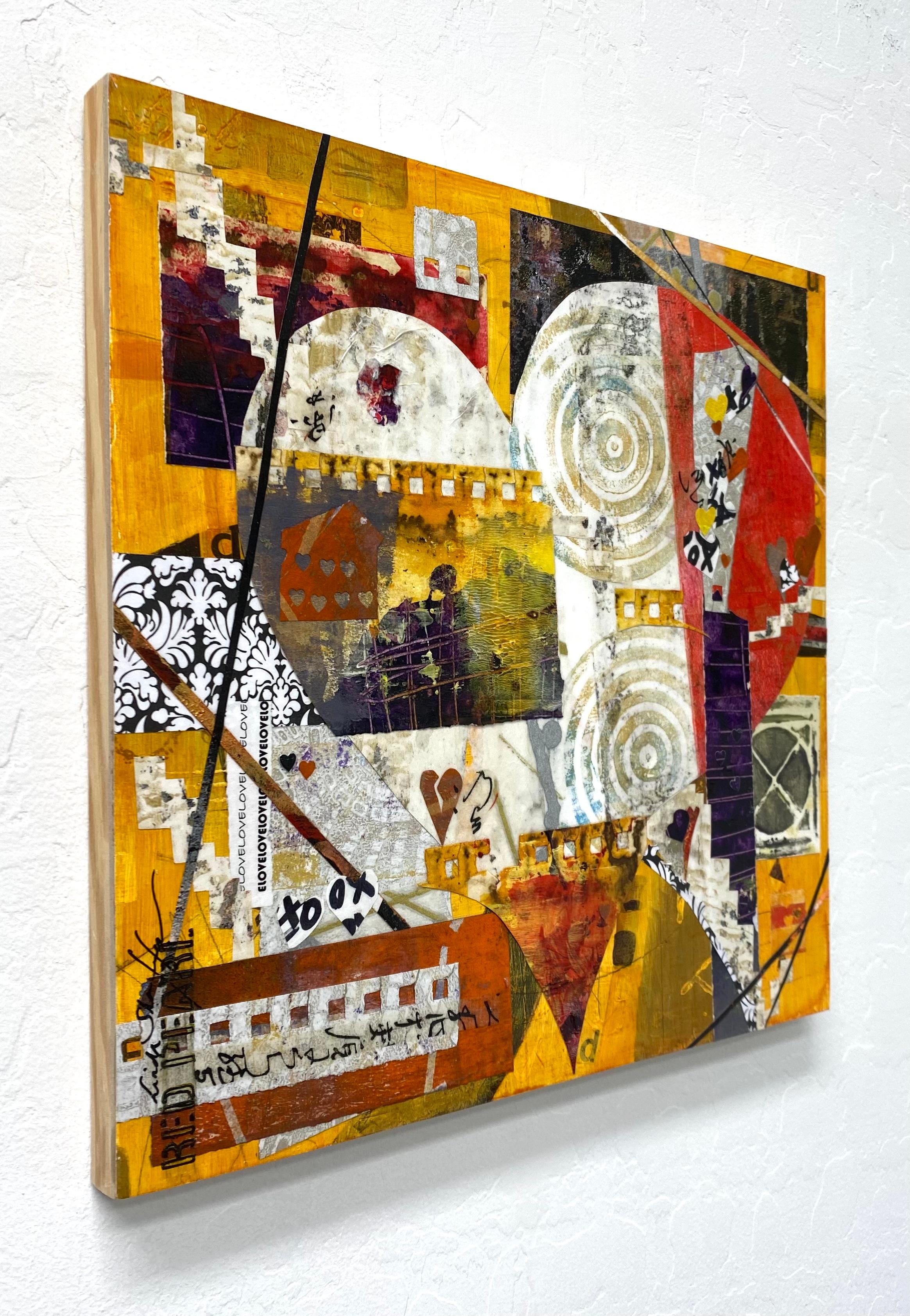 Evolvere, Pittura astratta - Mixed Media Art Astratto di Linda Shaffer