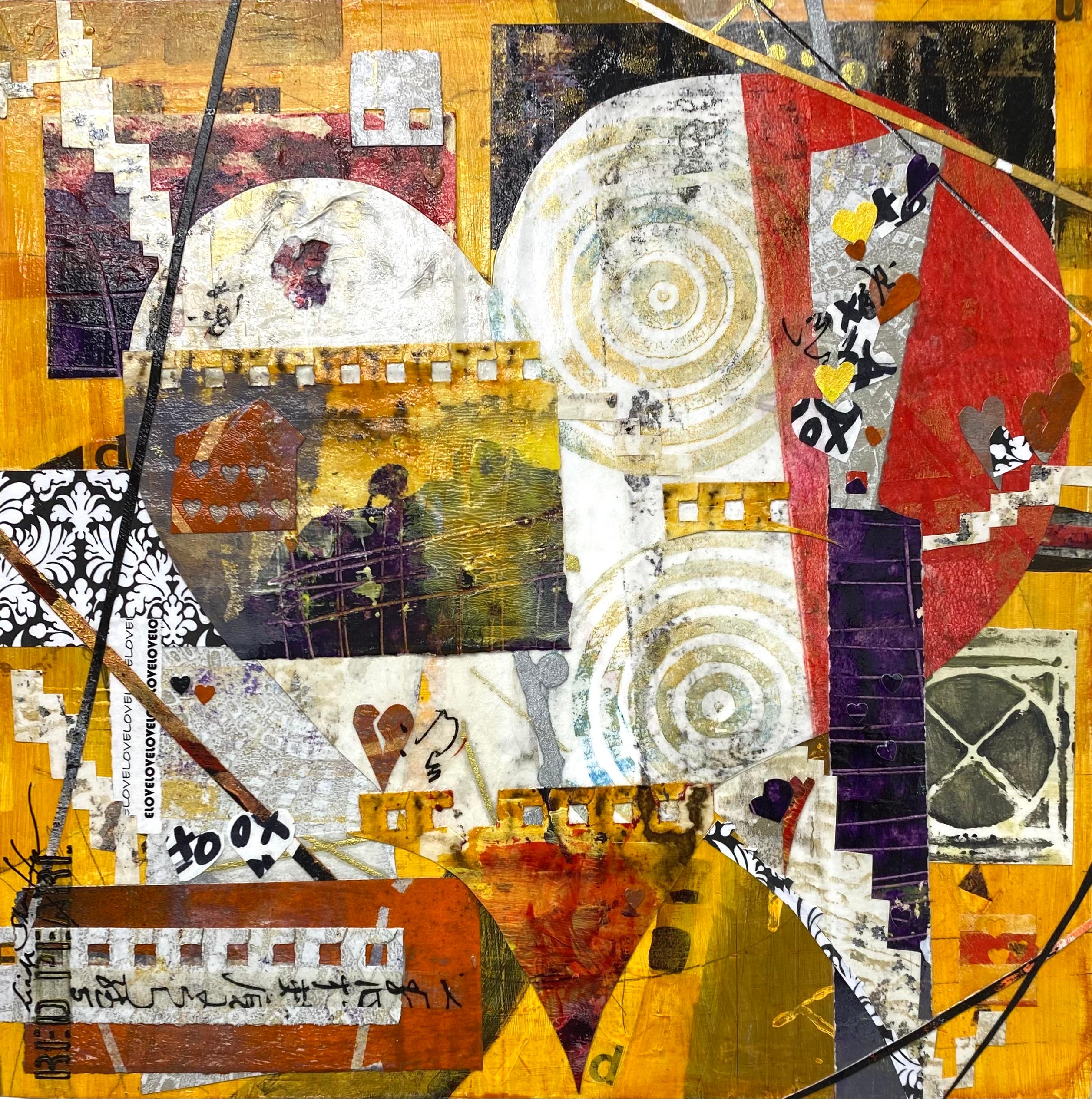 Evolvere, Pittura astratta - Mixed Media Art di Linda Shaffer