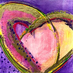 Ti amo, pittura astratta