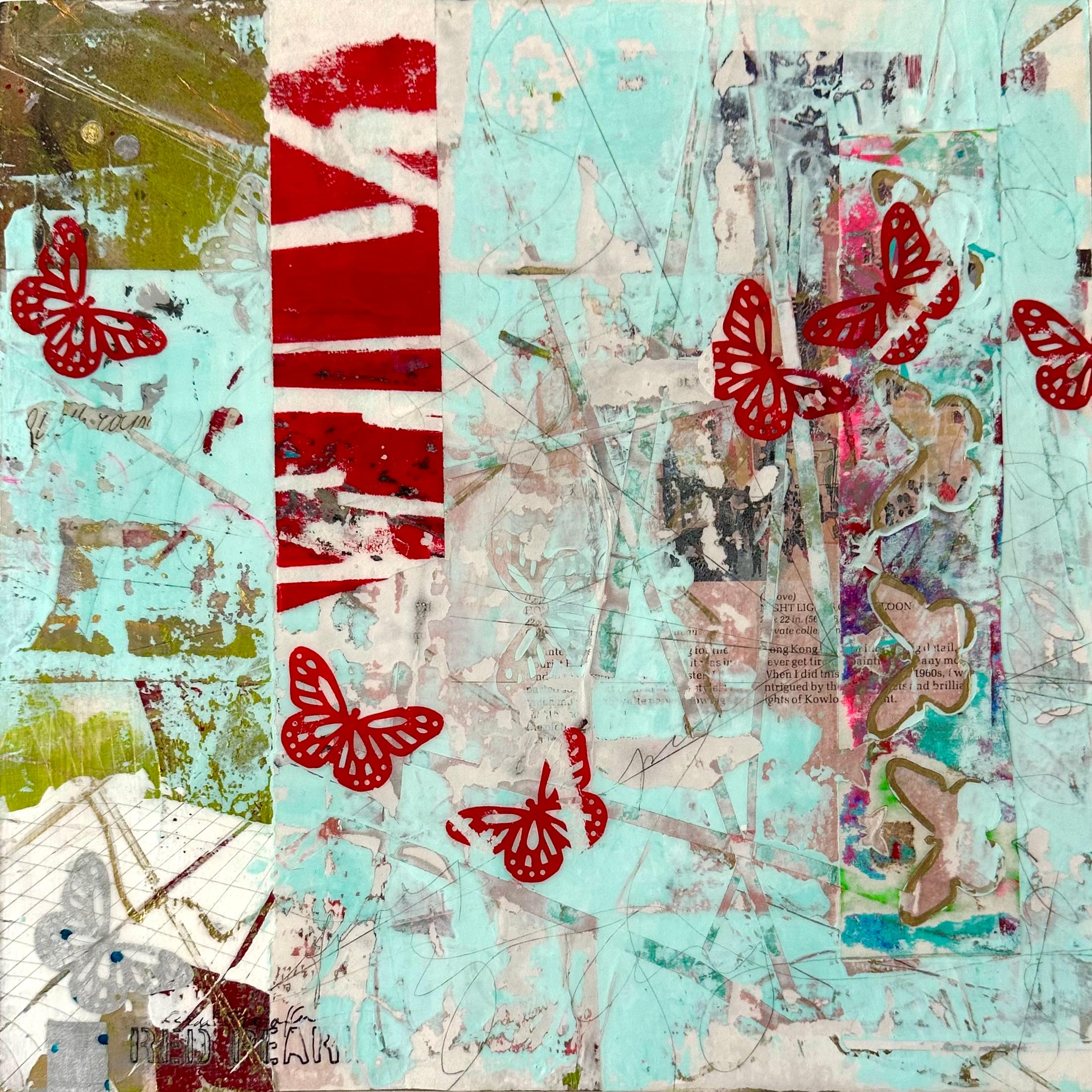 La promesse du printemps, peinture abstraite