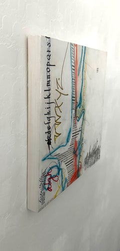 Writing to You, Abstract Painting