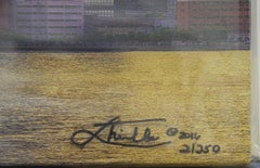 "Renaissance City" by Linda Shinkle. Photograph on Canvas, Plate Signed.