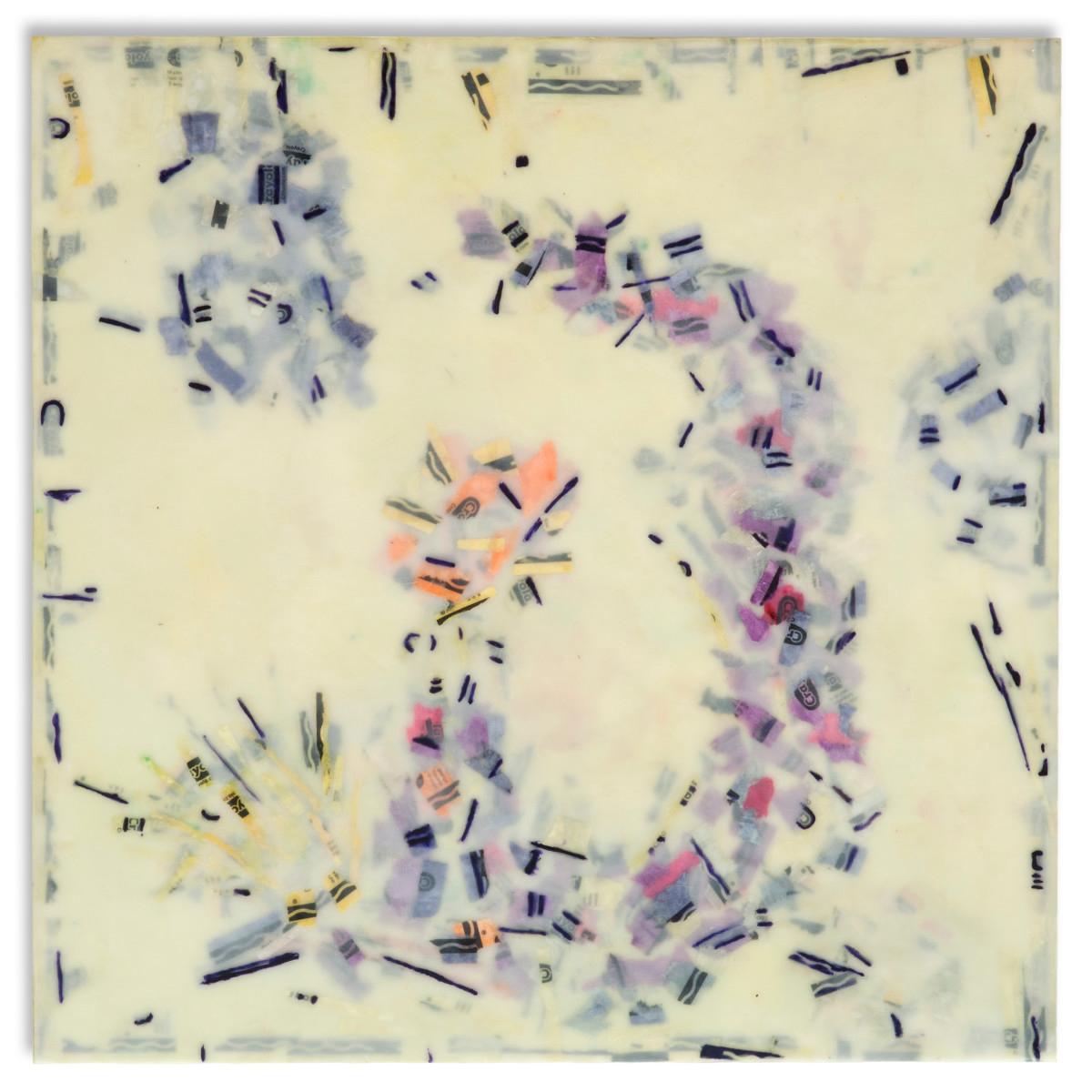 Linda Sirow Abstract Painting - Grab It