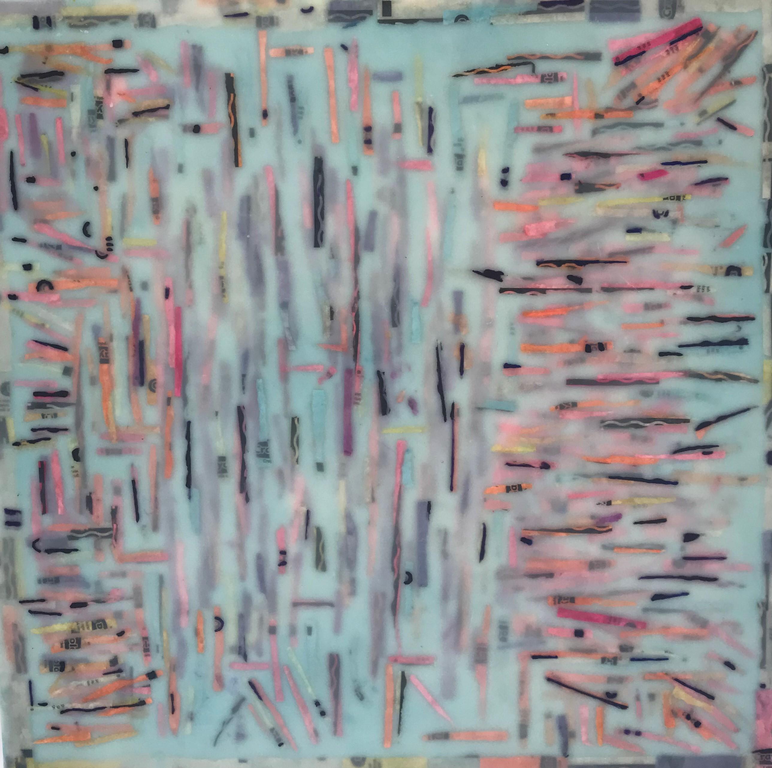 Linda Sirow Abstract Painting - Keep Going