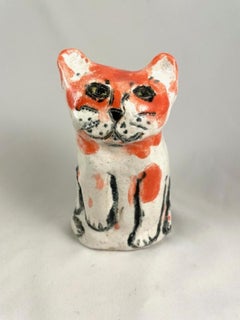Linda Smith - Chat orange et blanc Chat orange et blanc