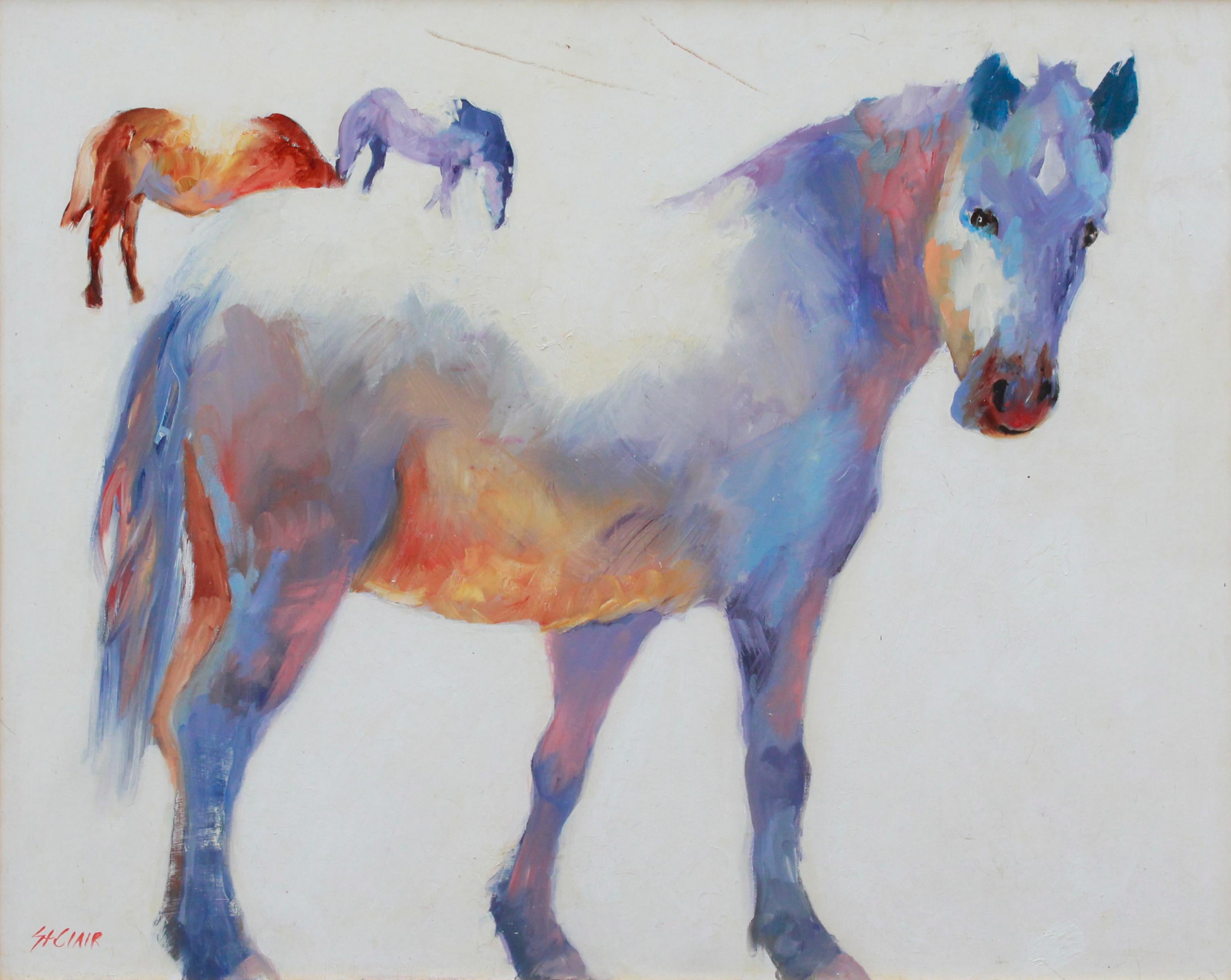 Erinnerungen (Impressionismus), Painting, von Linda St. Clair