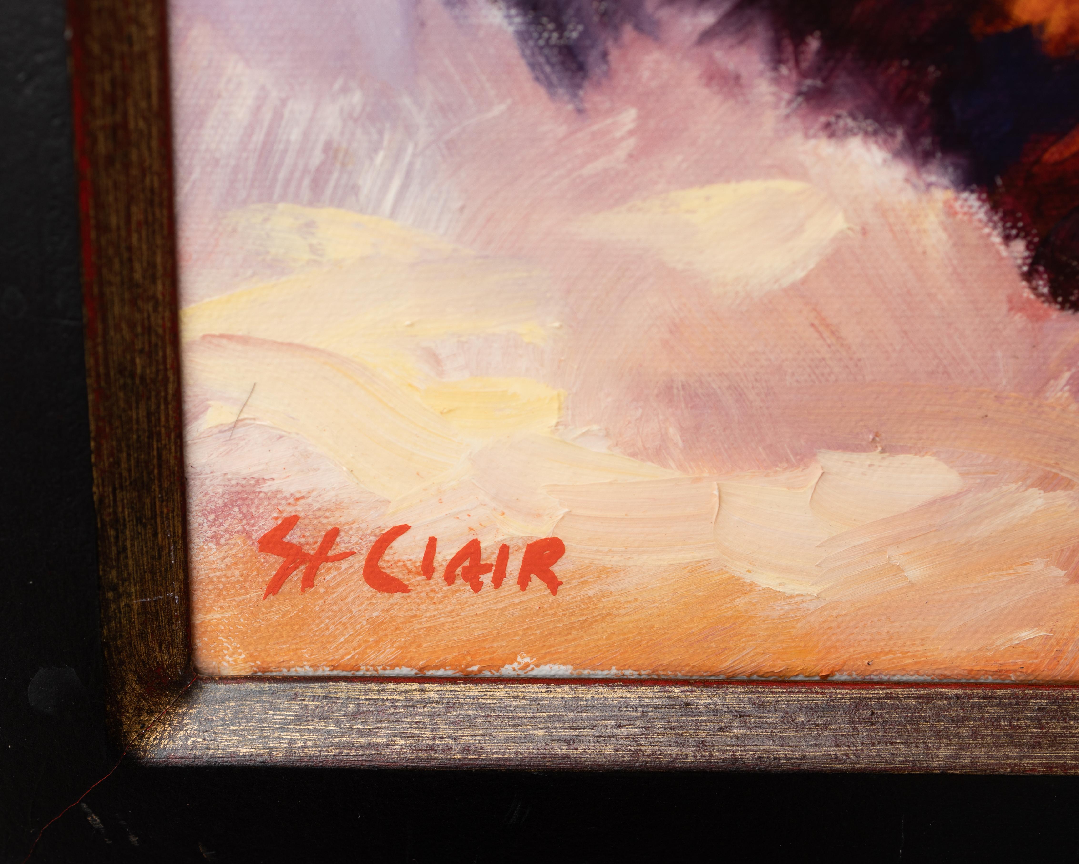 „ Music in the Morning“, Acryl auf Leinwand (Pop-Art), Painting, von Linda St. Clair