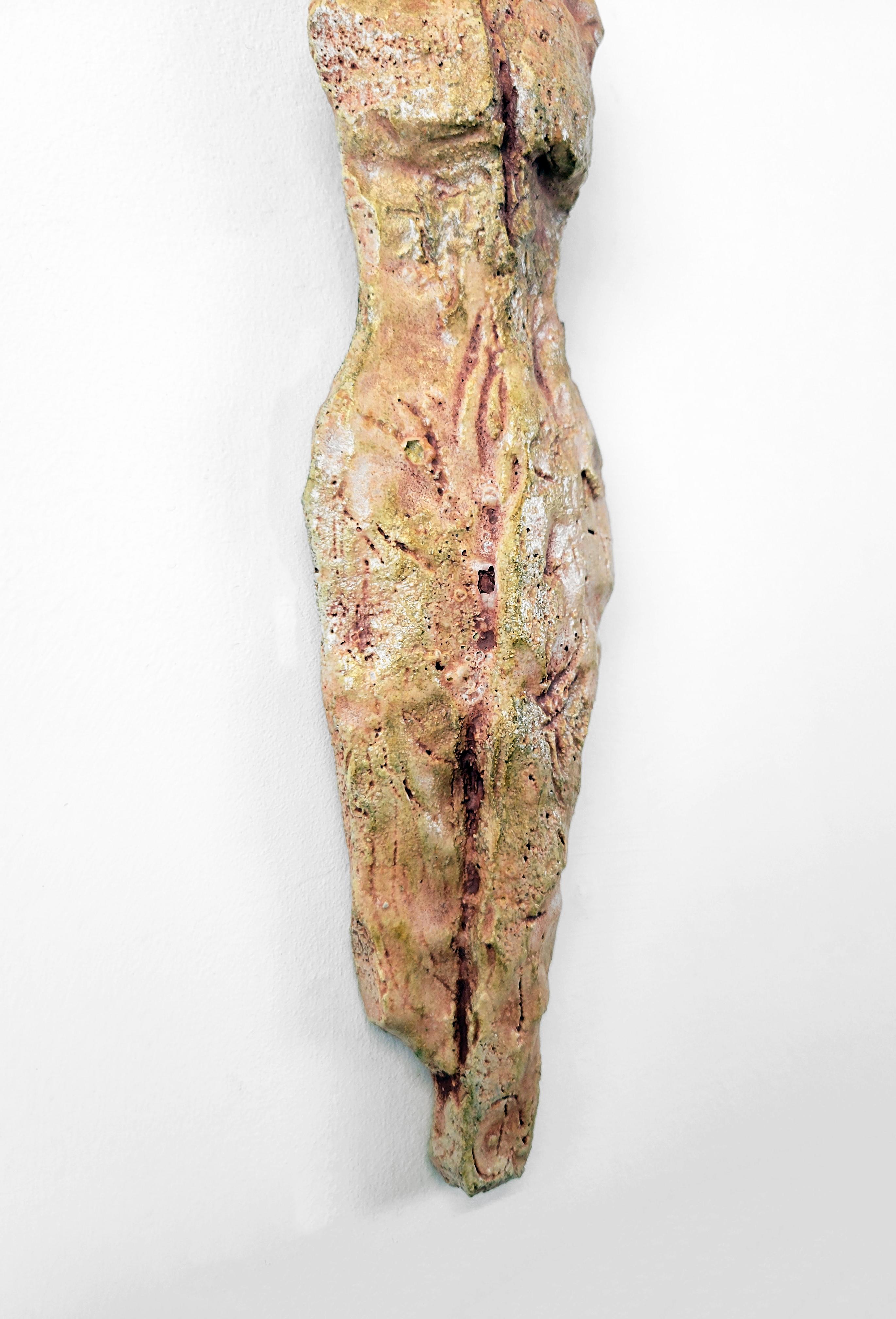 American Contemporary Ceramic Sculpture - Linda Stein, Rose Knight 238 For Sale 3