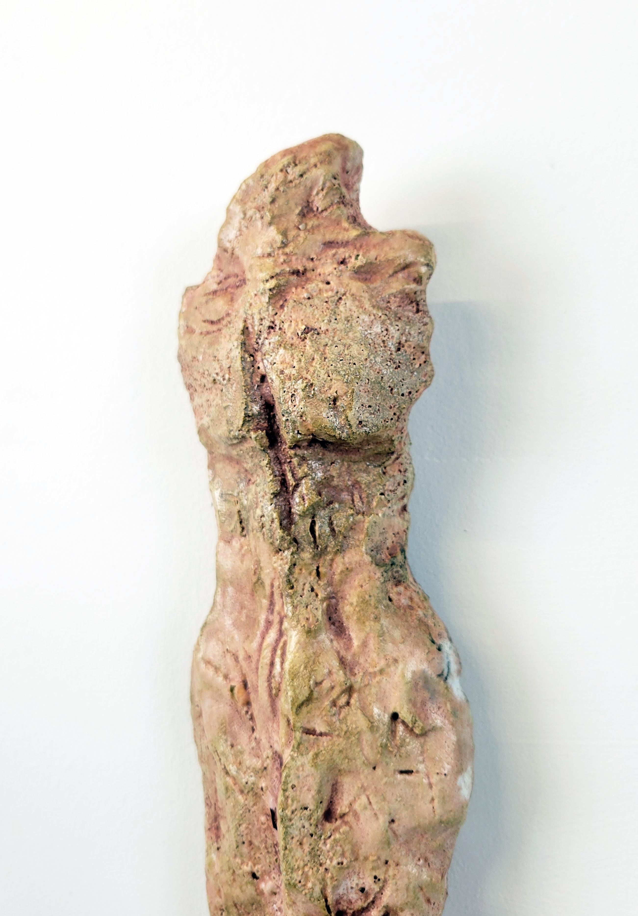 American Contemporary Ceramic Sculpture - Linda Stein, Rose Knight 238 For Sale 4