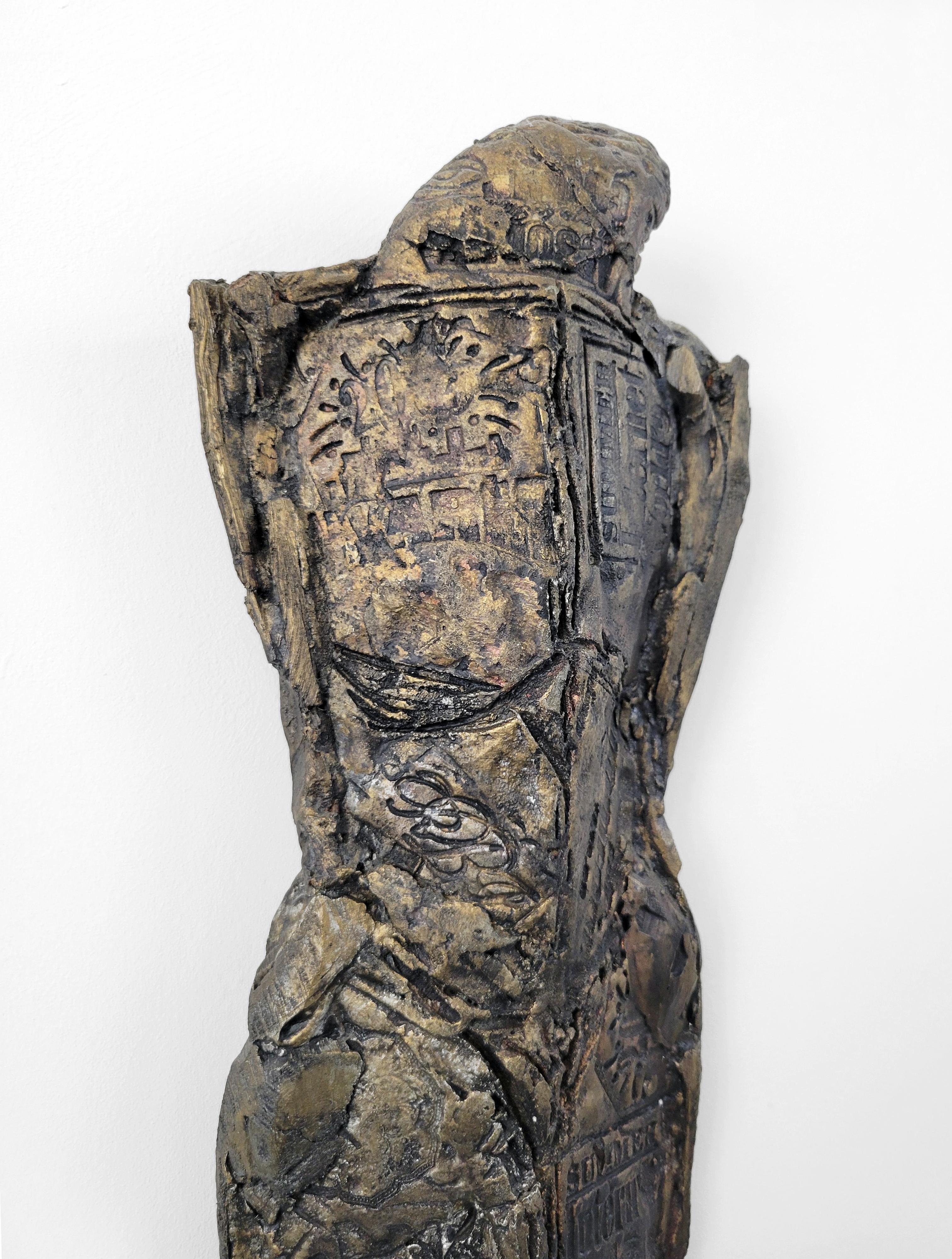 Escultura contemporánea americana en técnica mixta Linda Stein, Caballero en Formación 532 en venta 5
