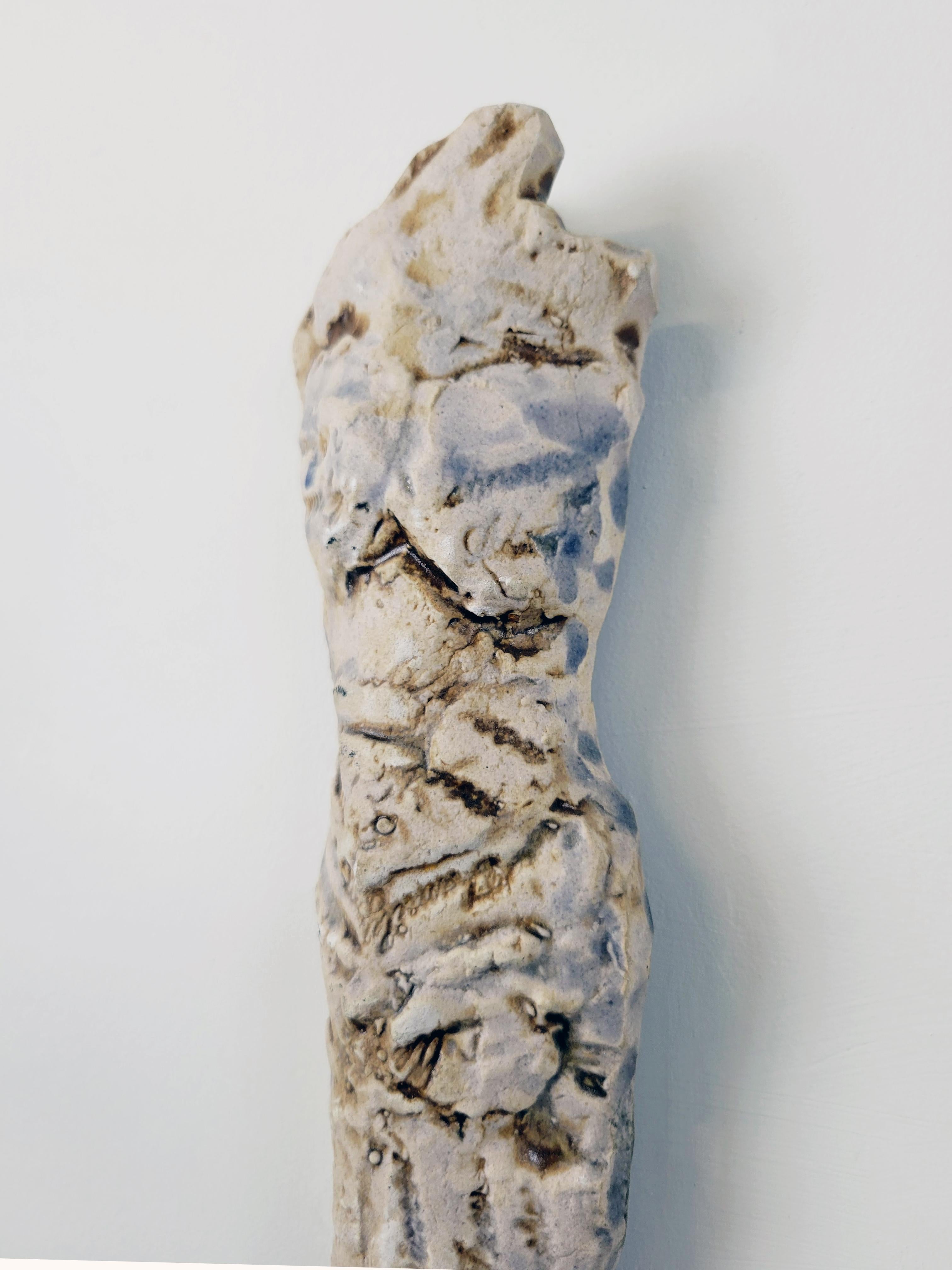 American Contemporary Ceramic Sculpture - Linda Stein, Soft Twist 620 For Sale 2