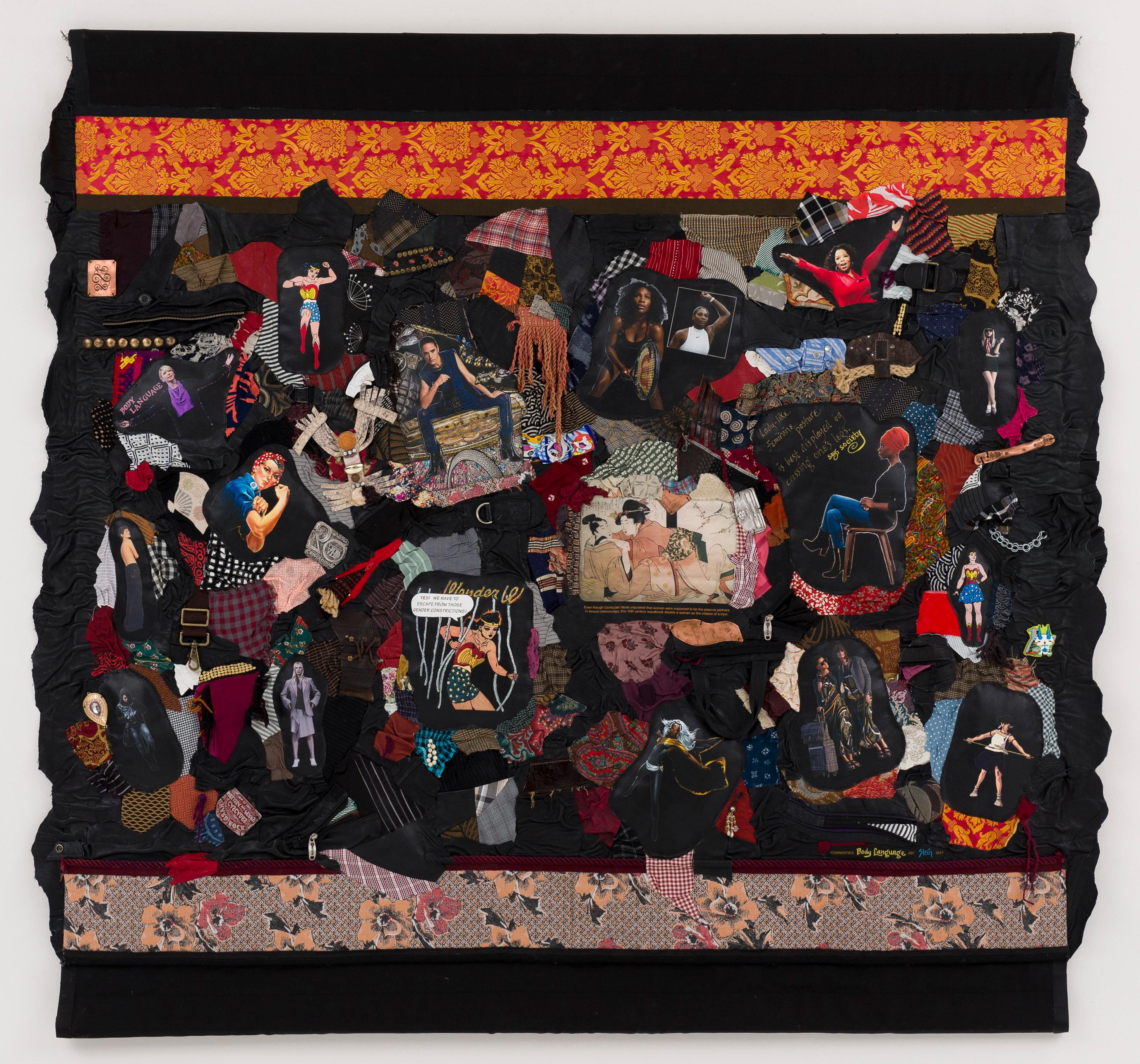 Feminist Contemporary Sculptural Tapestry - Femininities: Body Language 897 