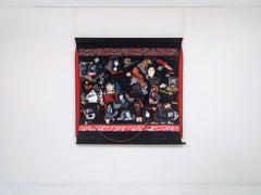 Feminist Contemporary Fabric Sculptural Wall Tapestry - Noor Inayat Khan 1131