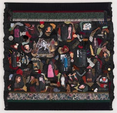 Masculinities: Soft vs. Strong 860 - Contemporary Art Sculptural Tapestry