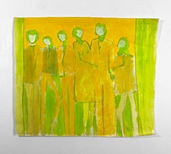 Signé, coloré, aquarelle et encre sur papier. Peinture - Figurations 359,003