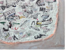 Pittura acrilica colorata femminista LGBTQ+ firmata - incisa nella mia mente 128