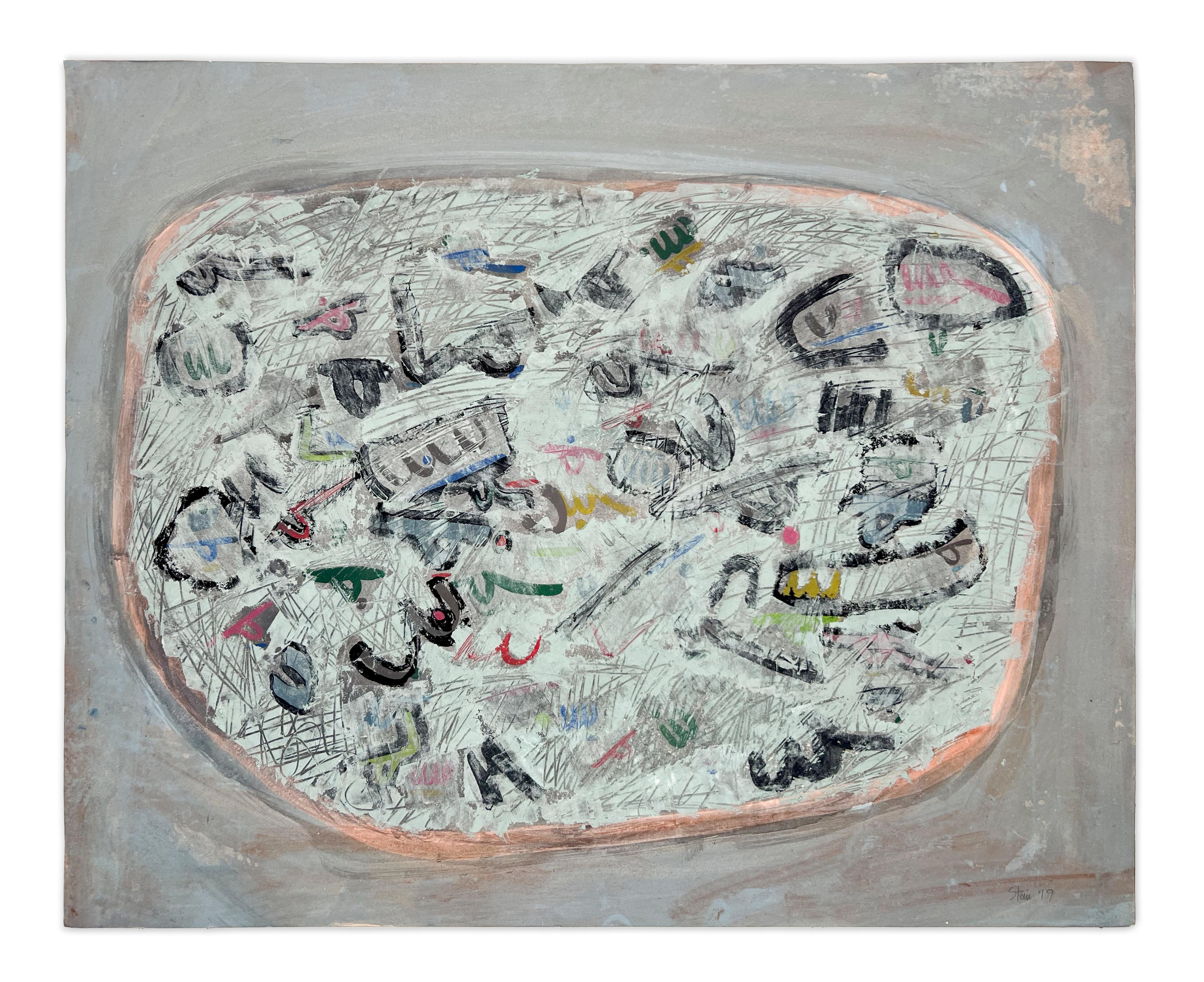 Signed Feminist LGBTQ+ Acrylic Colorful Painting - Etched in My Mind 128